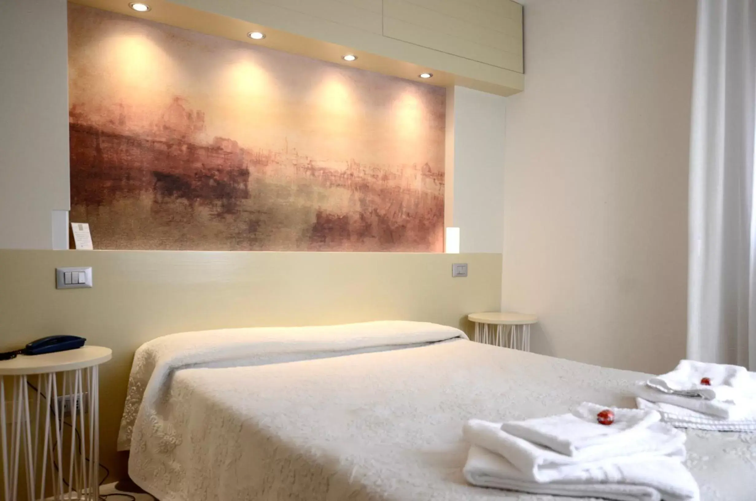 Bed in Locanda Silva Bed in Locanda Silva