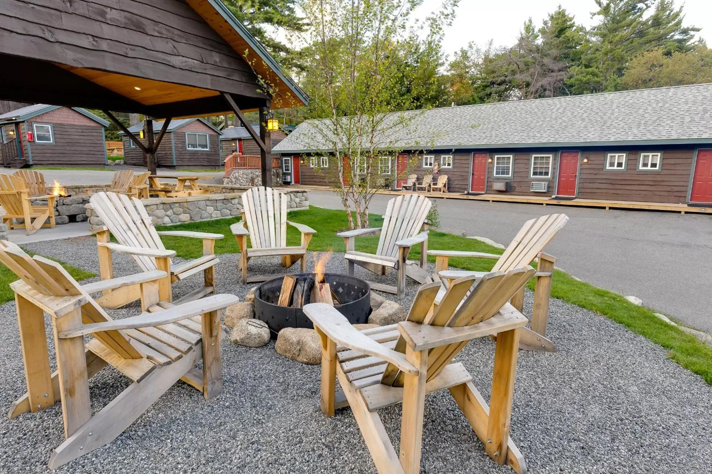 BBQ facilities in Cobble Mountain Lodge