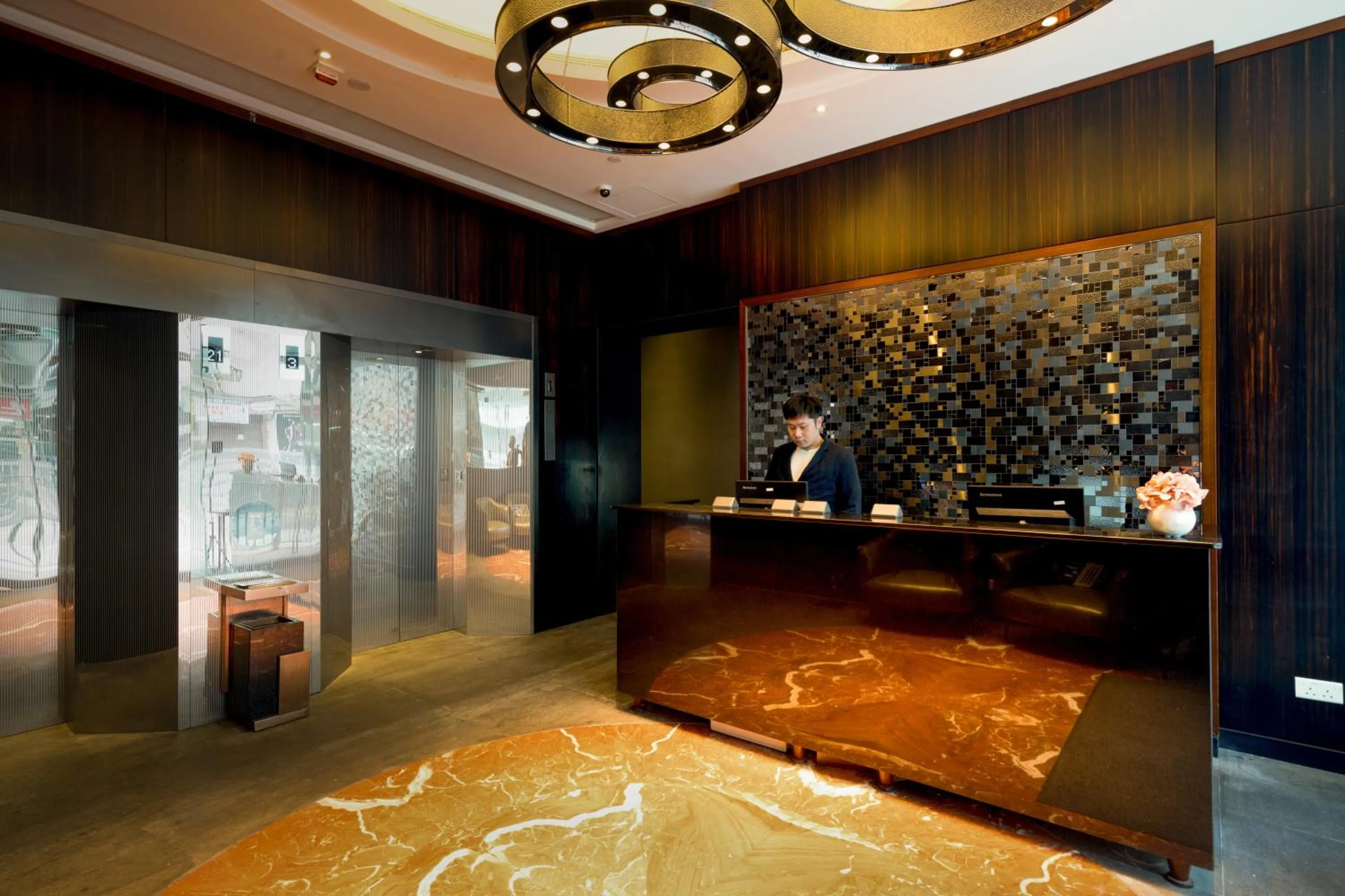 Lobby or reception in Hotel One Eighteen