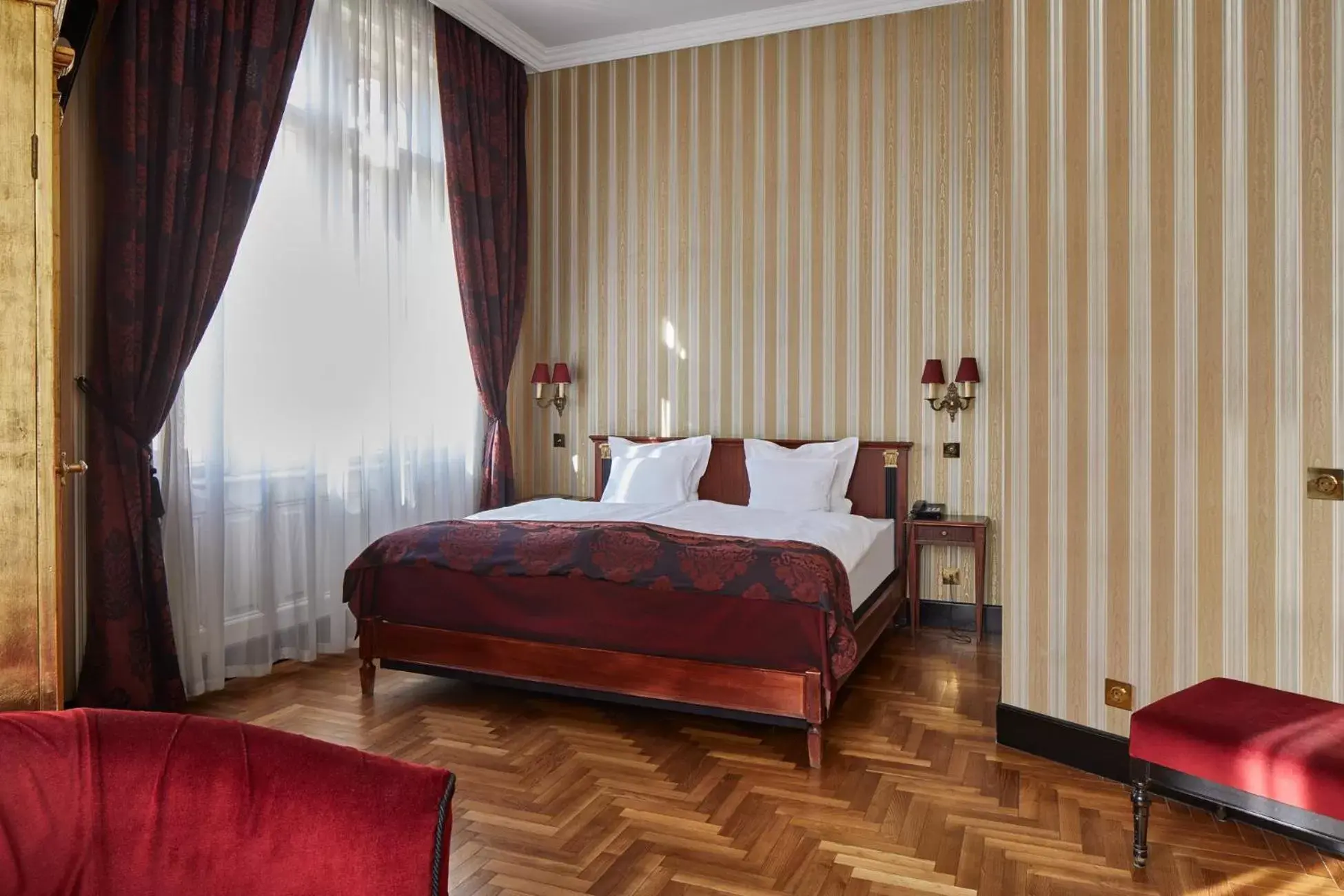 Bed in Gerlóczy Boutique Hotel