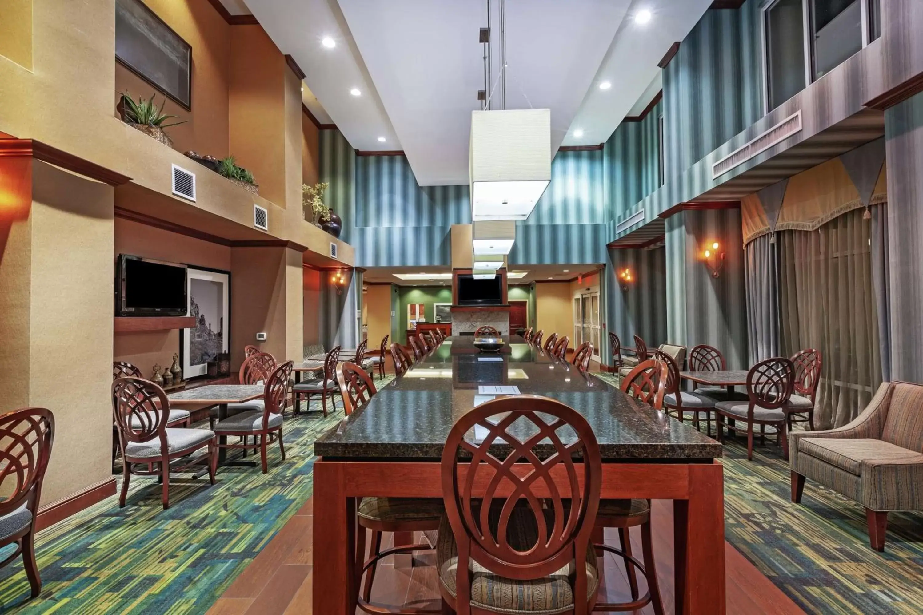 Lobby or reception, Restaurant/Places to Eat in Hampton Inn & Suites El Paso West
