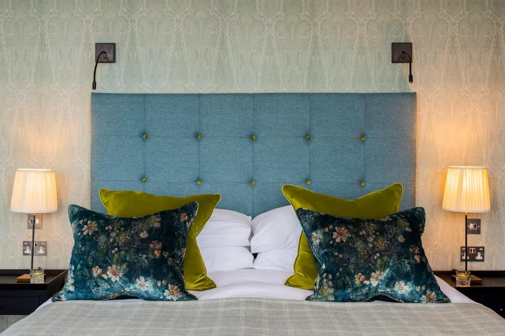 Bed in Carbis Bay and Spa Hotel