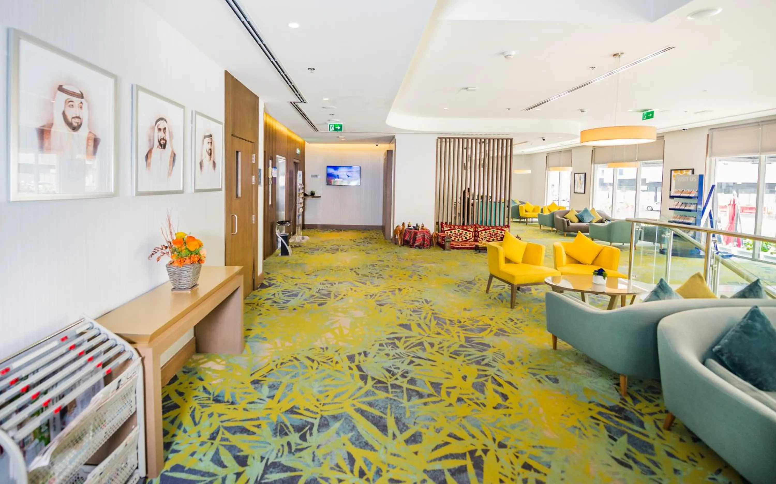 Lobby or reception in MENA Plaza Hotel Albarsha At The Mall