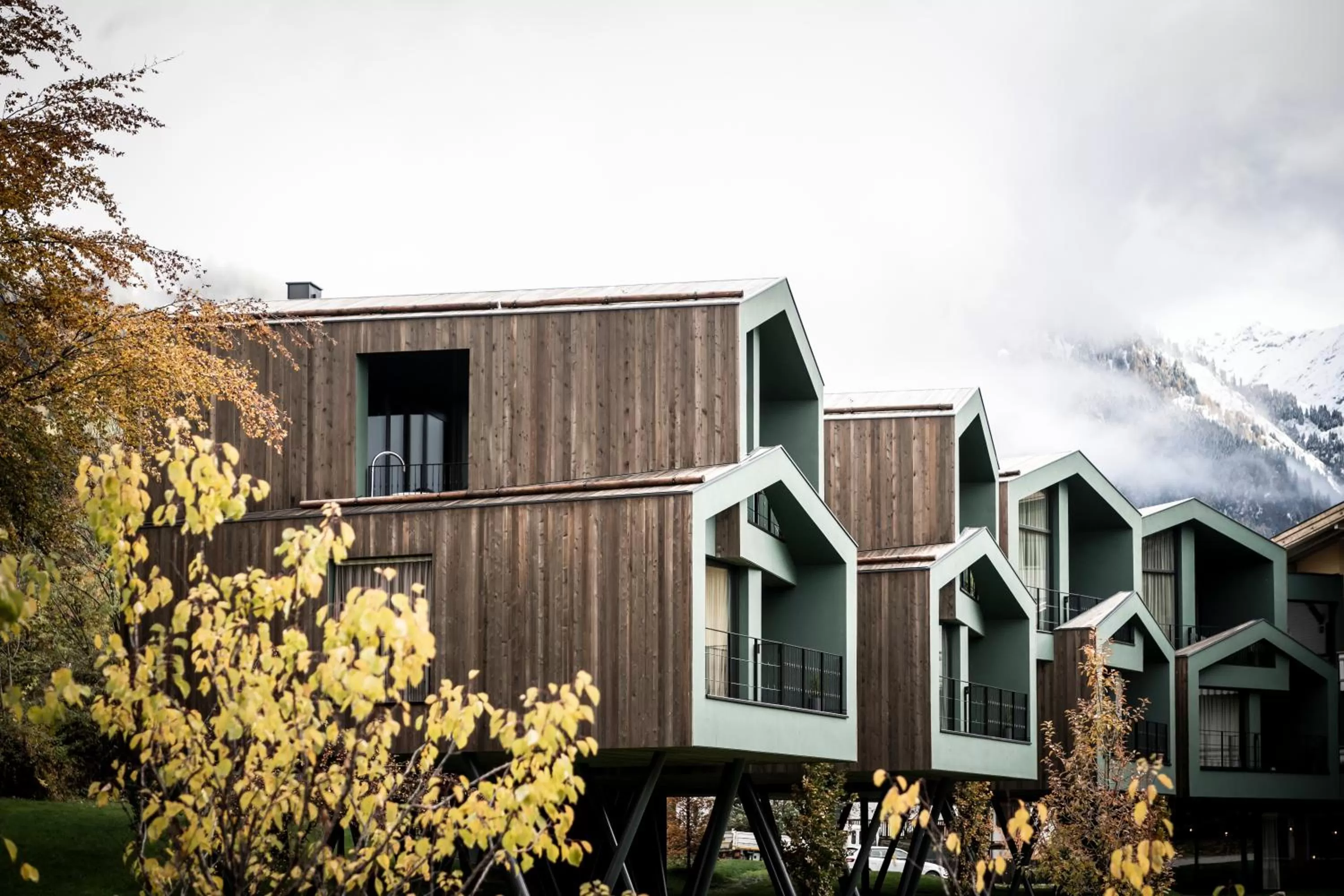 Property building in Floris Green Suites by Parc Hotel Florian