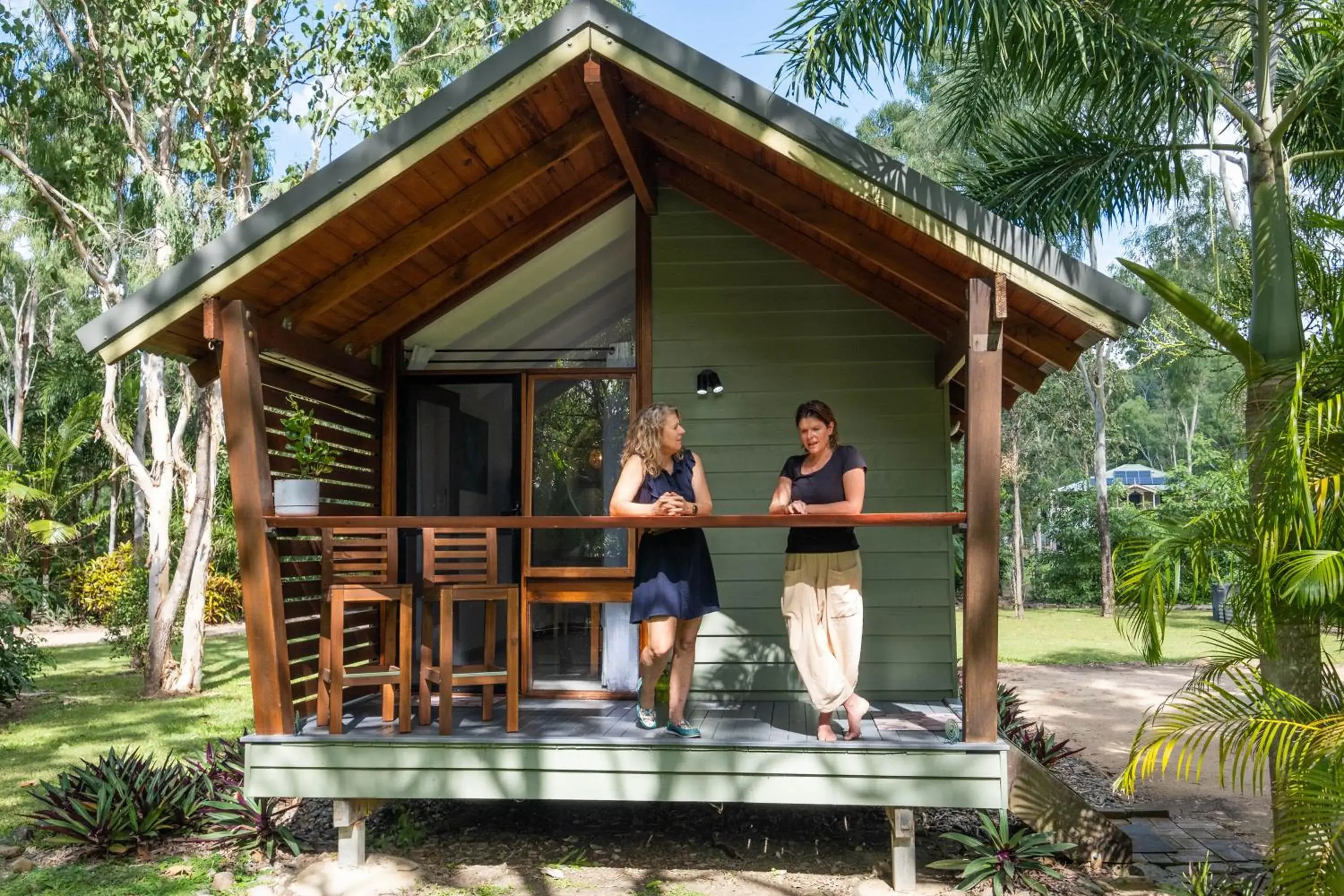 Balcony/Terrace in Airlie Beach Eco Cabins - Adults Only