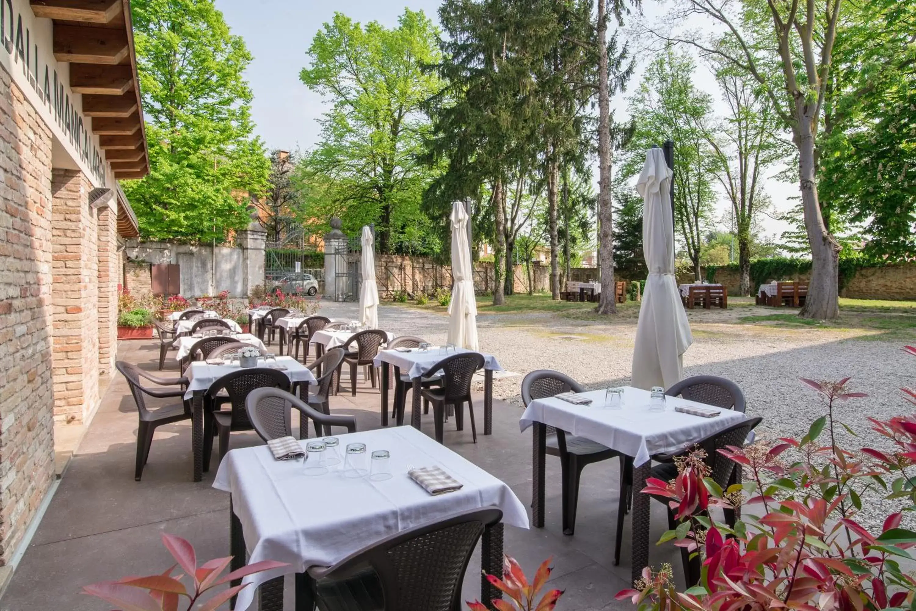 Patio, Restaurant/Places to Eat in Hotel Casa a Colori Venezia