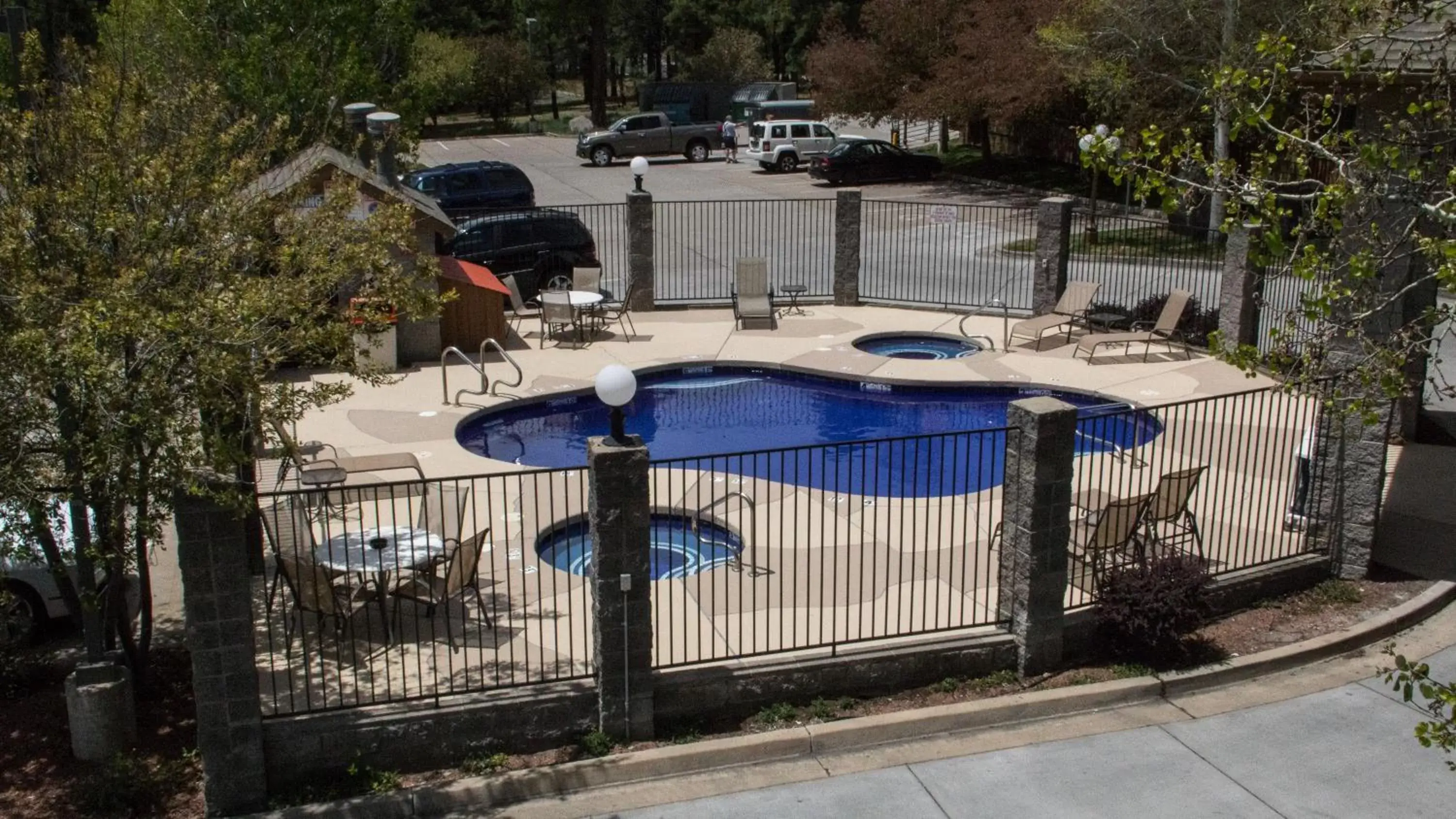 Swimming pool, Pool View in Comfort Inn I-17 & I-40 Flagstaff