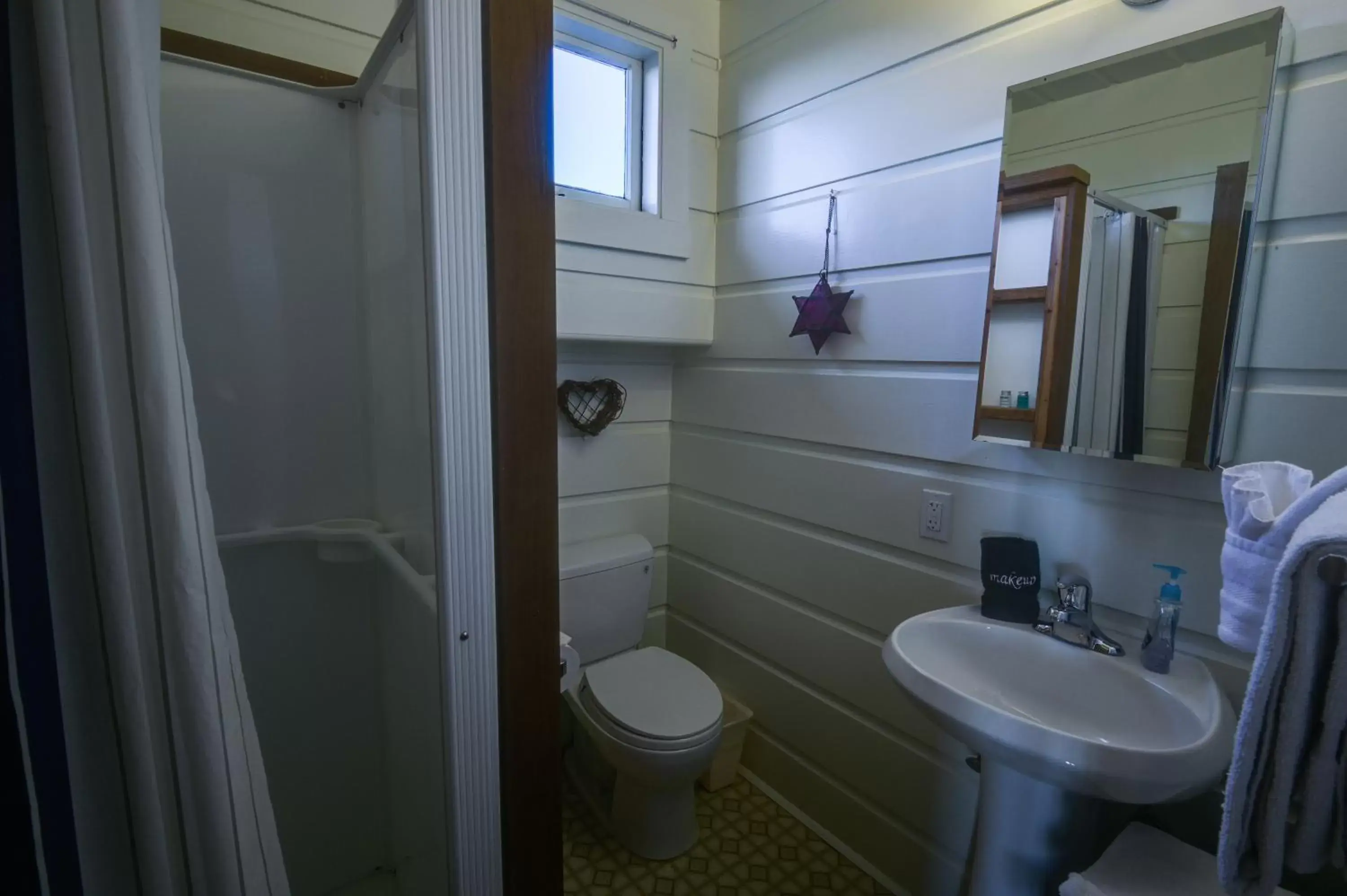 Shower, Bathroom in The Captains Quarters