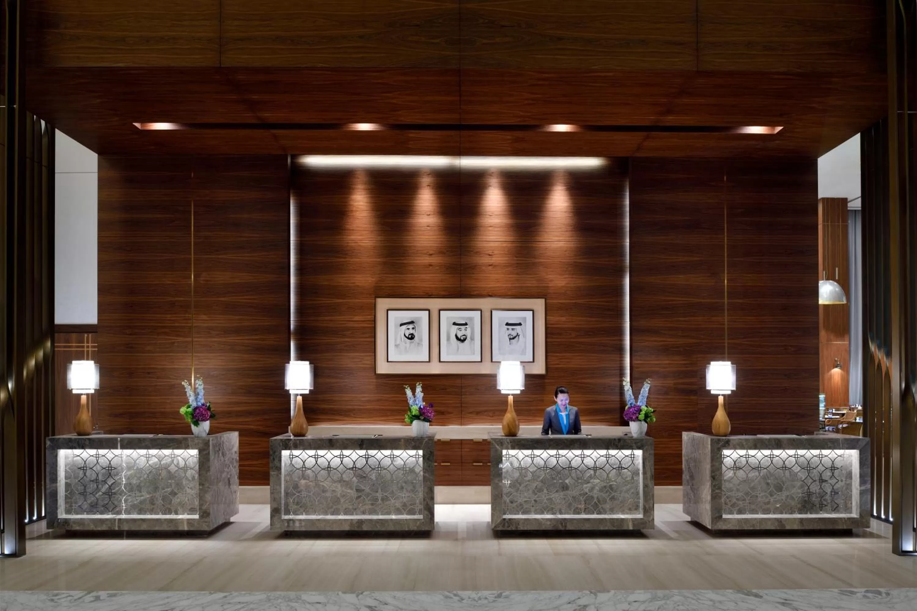 Lobby or reception in Grand Plaza Mövenpick Media City