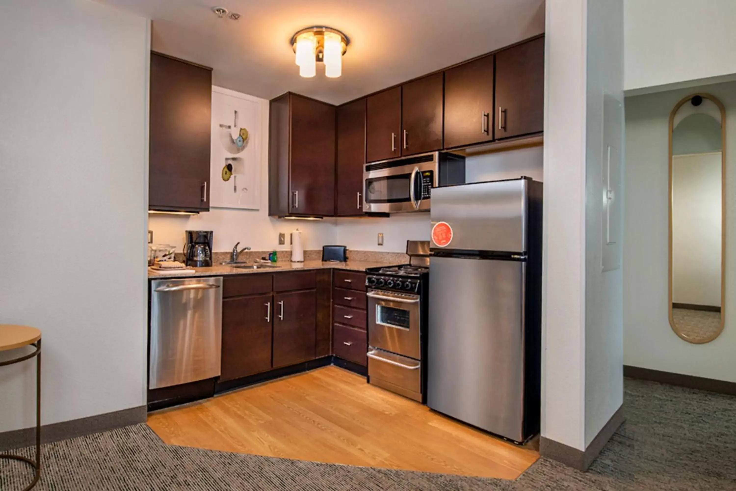 Kitchen or kitchenette, Kitchen/Kitchenette in TownePlace Suites by Marriott Frederick