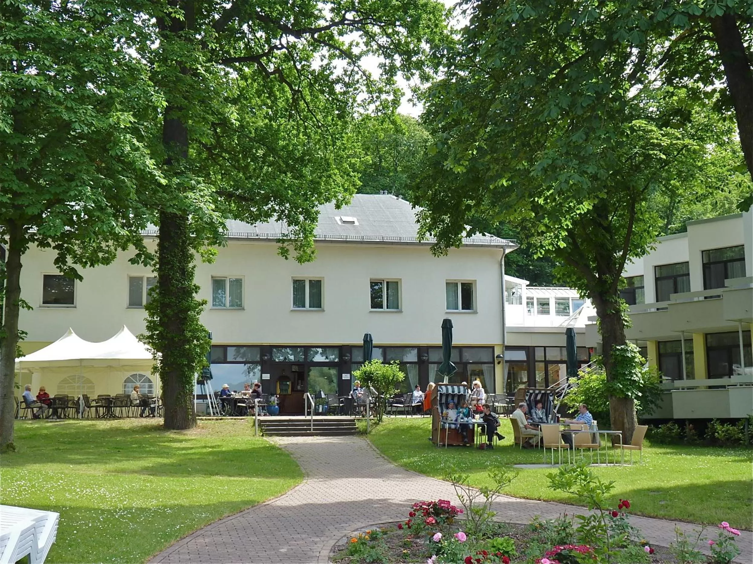 Garden in Seehotel Grunewald