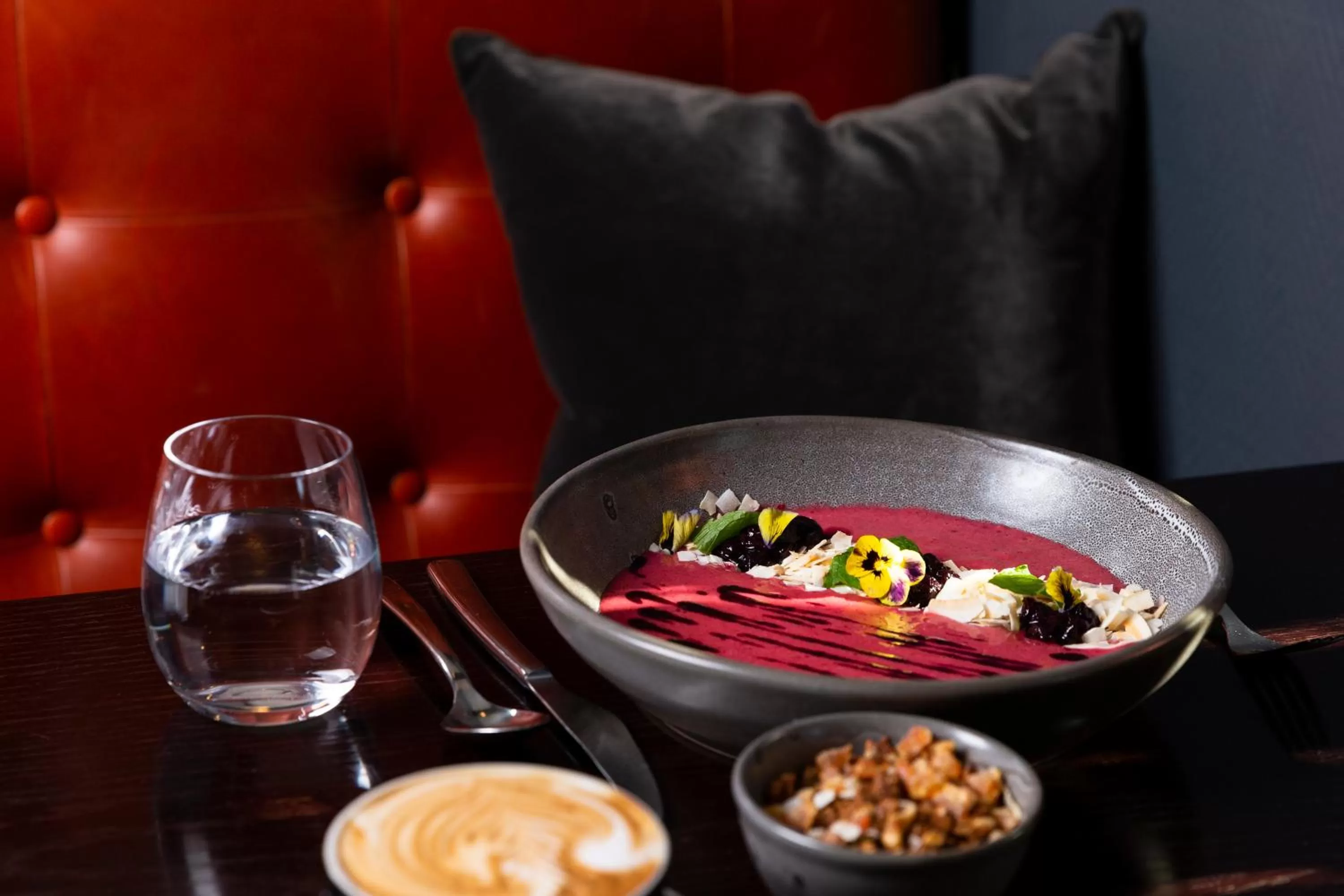 Food and drinks in The Spire Hotel