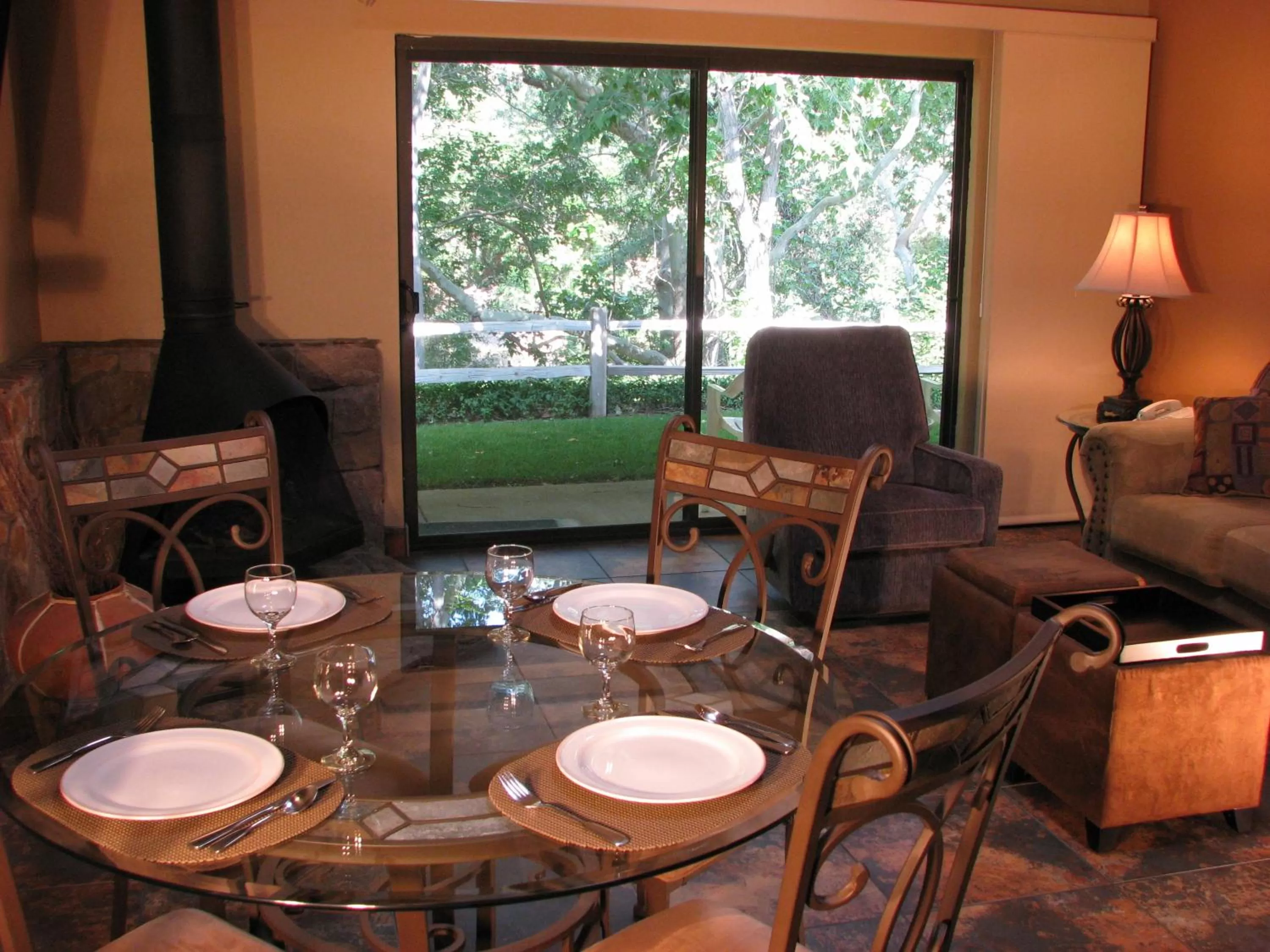 Dining area in Villas at Poco Diablo