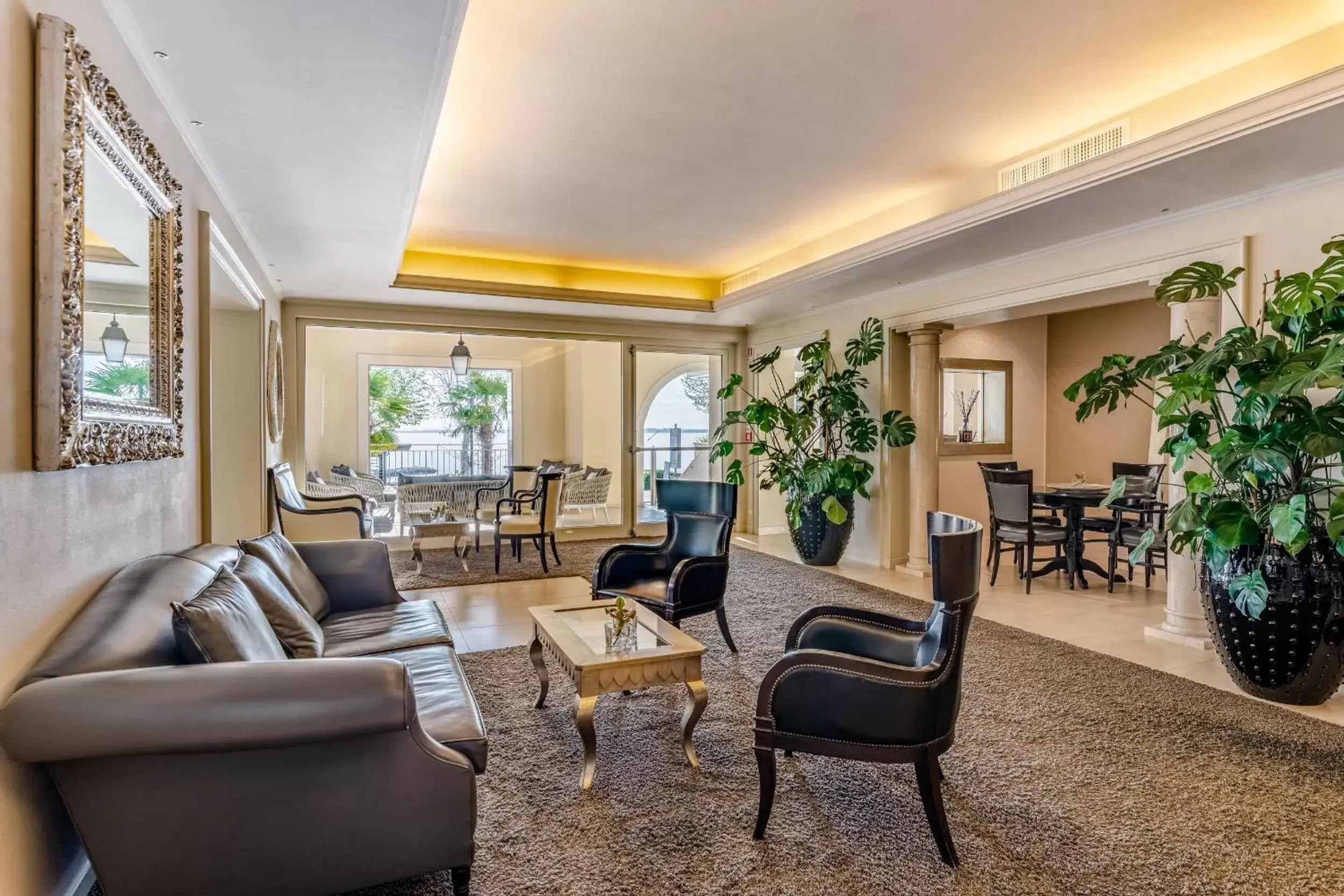 Lobby or reception, Seating Area in Villa Rosa Hotel Desenzano