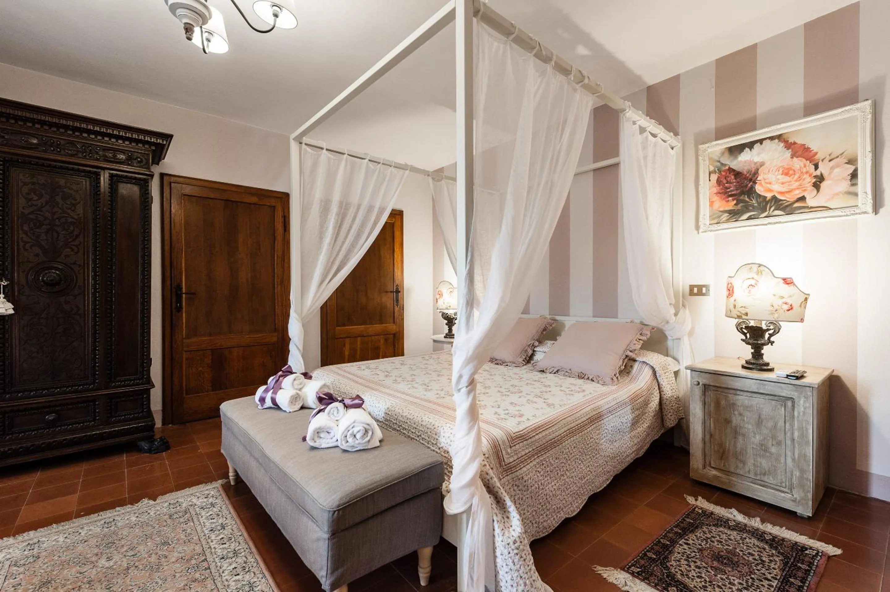 Bed in Giardino della Pieve Relais- Adult Only