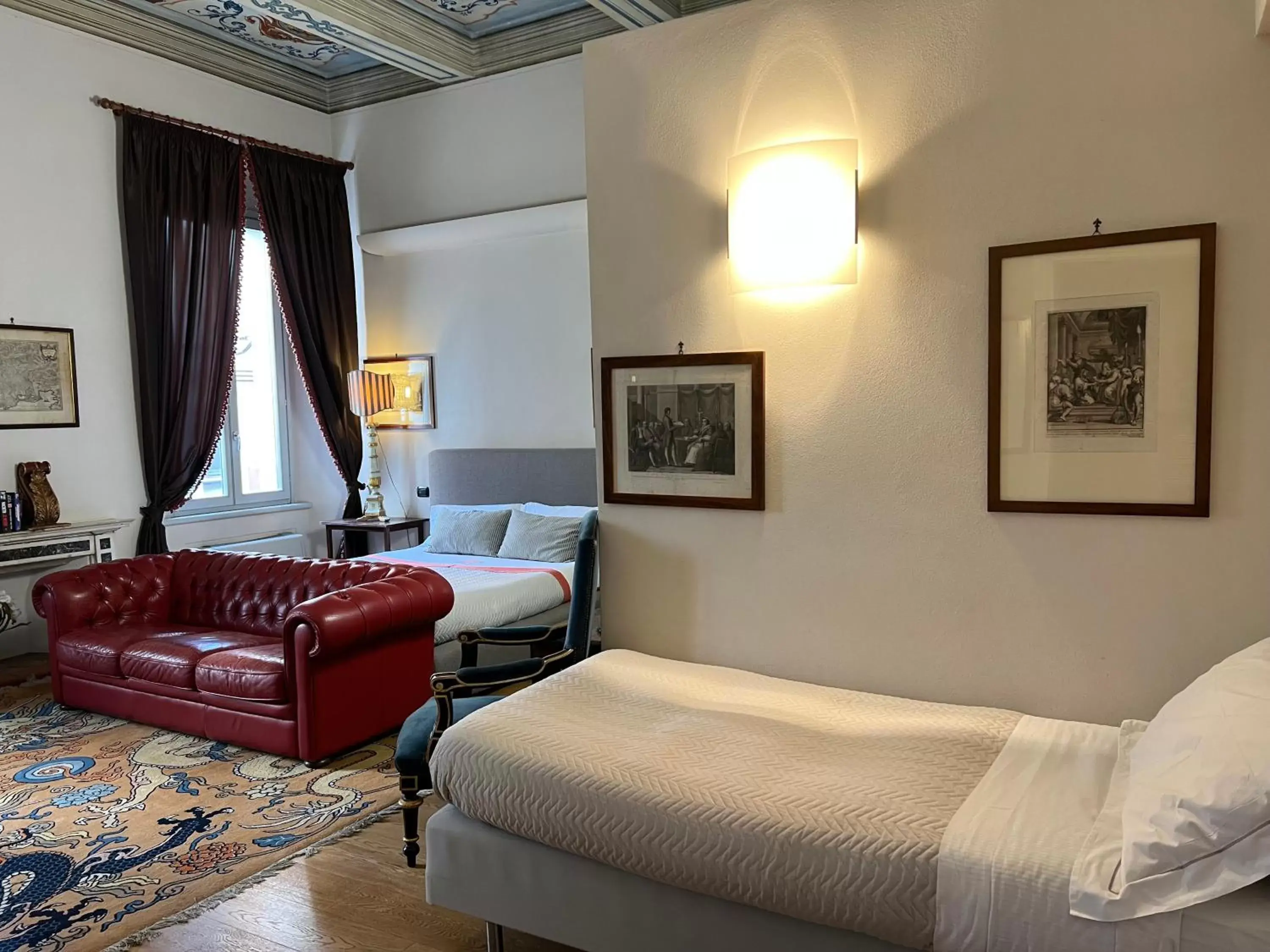 Bed in A Casa Di Paola Suite