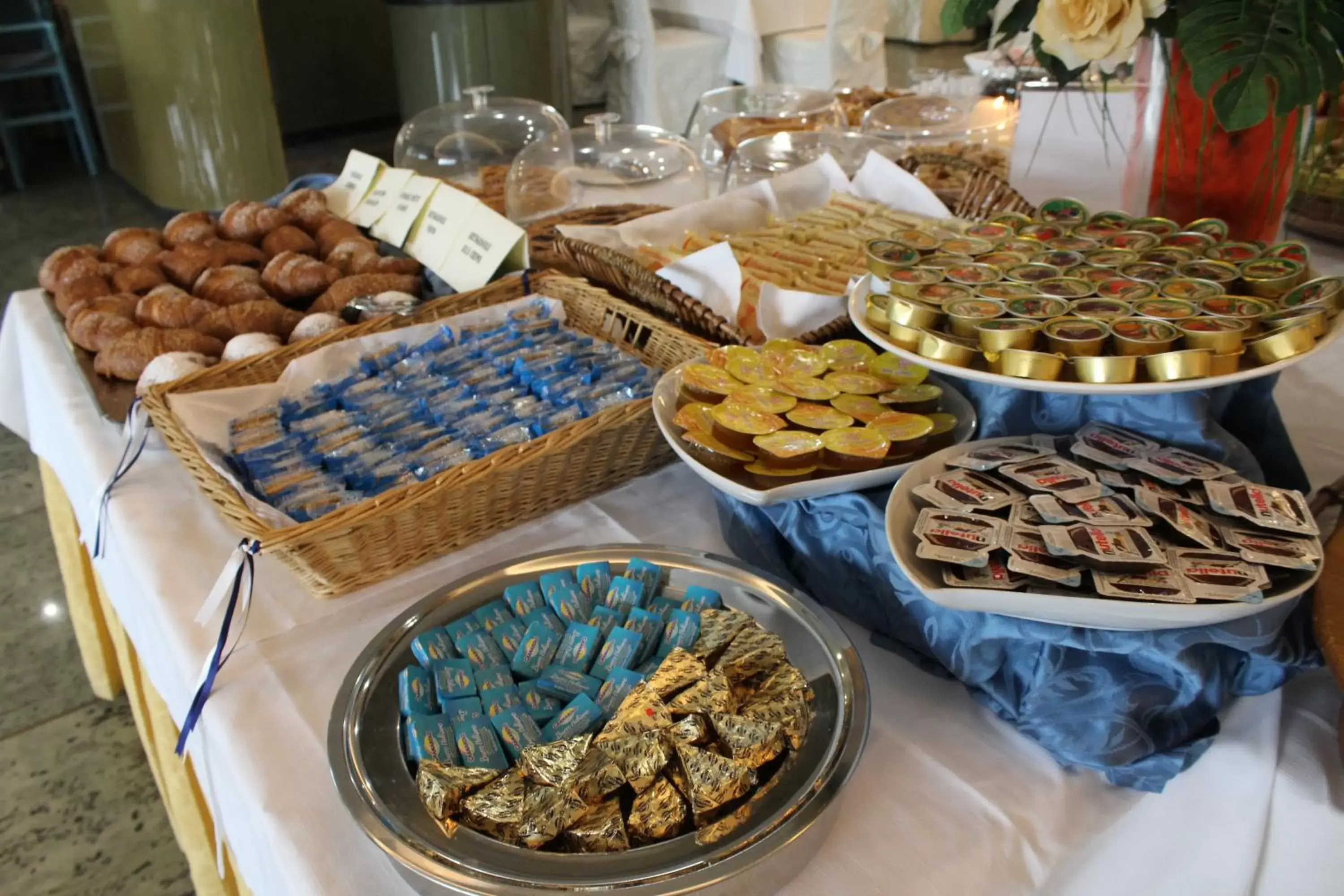 Continental breakfast in Hotel Royal