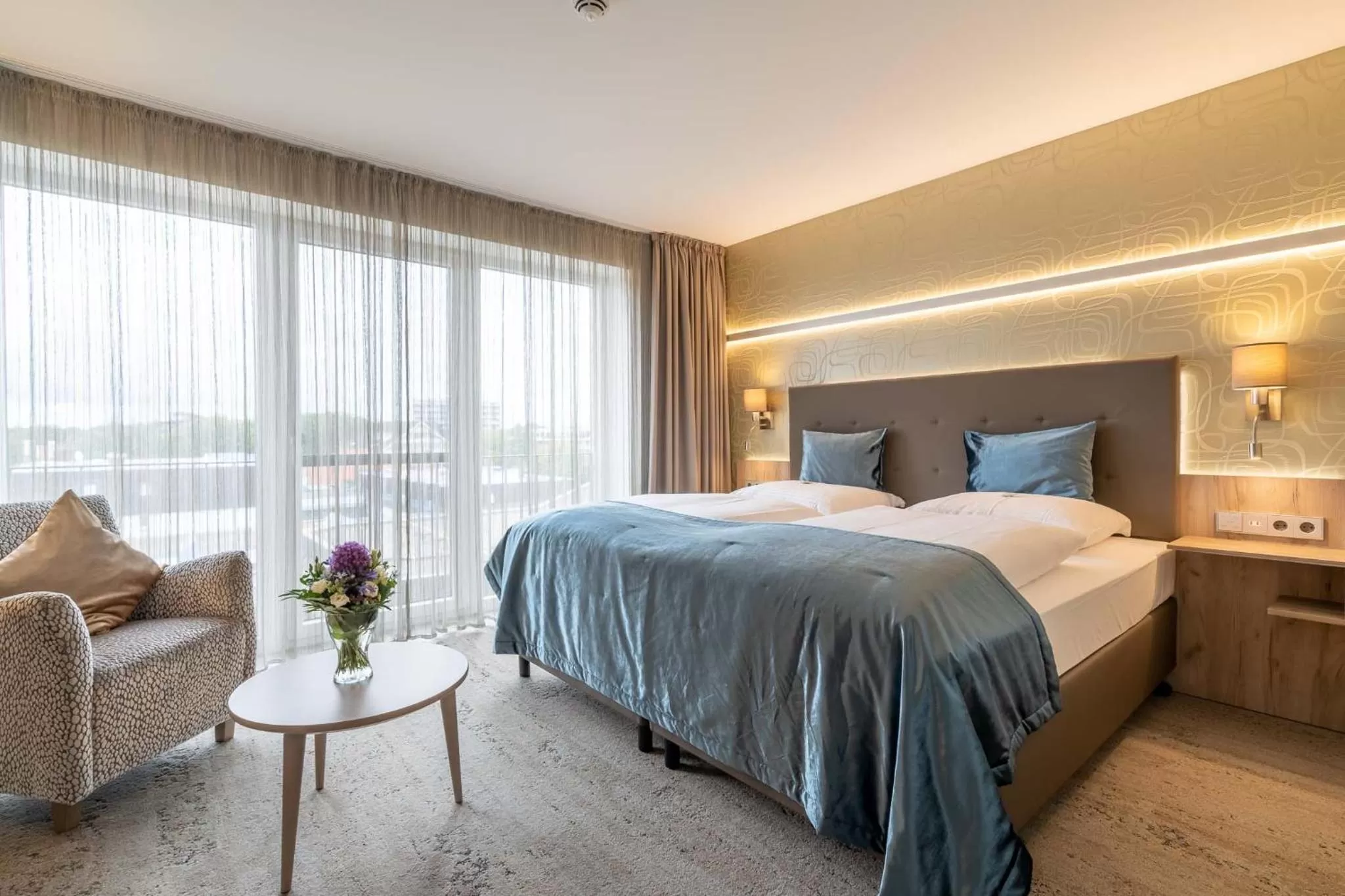 Photo of the whole room, Bed in ambassador hotel & spa