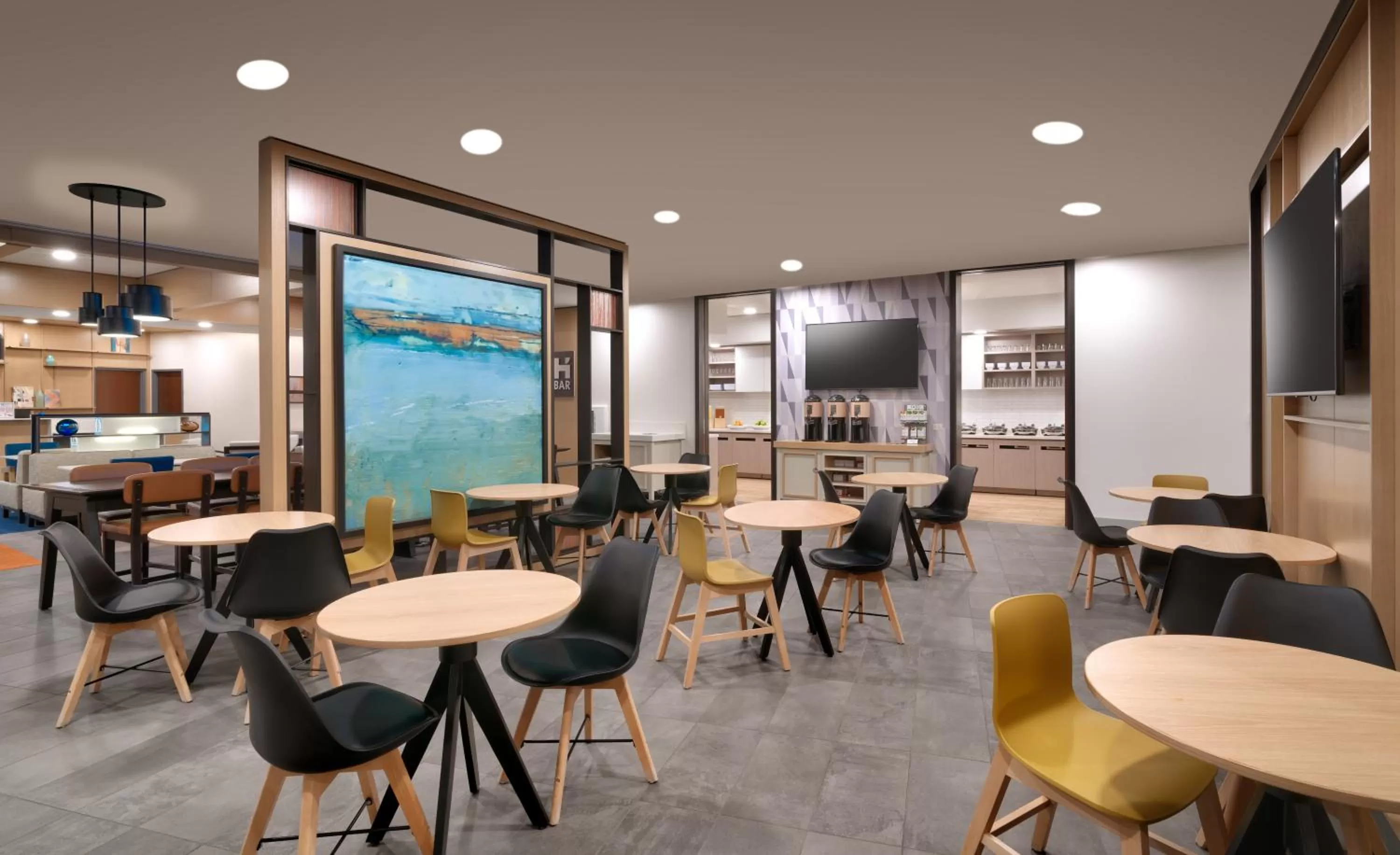 Lobby or reception in Hyatt House Rochester Mayo Clinic Area