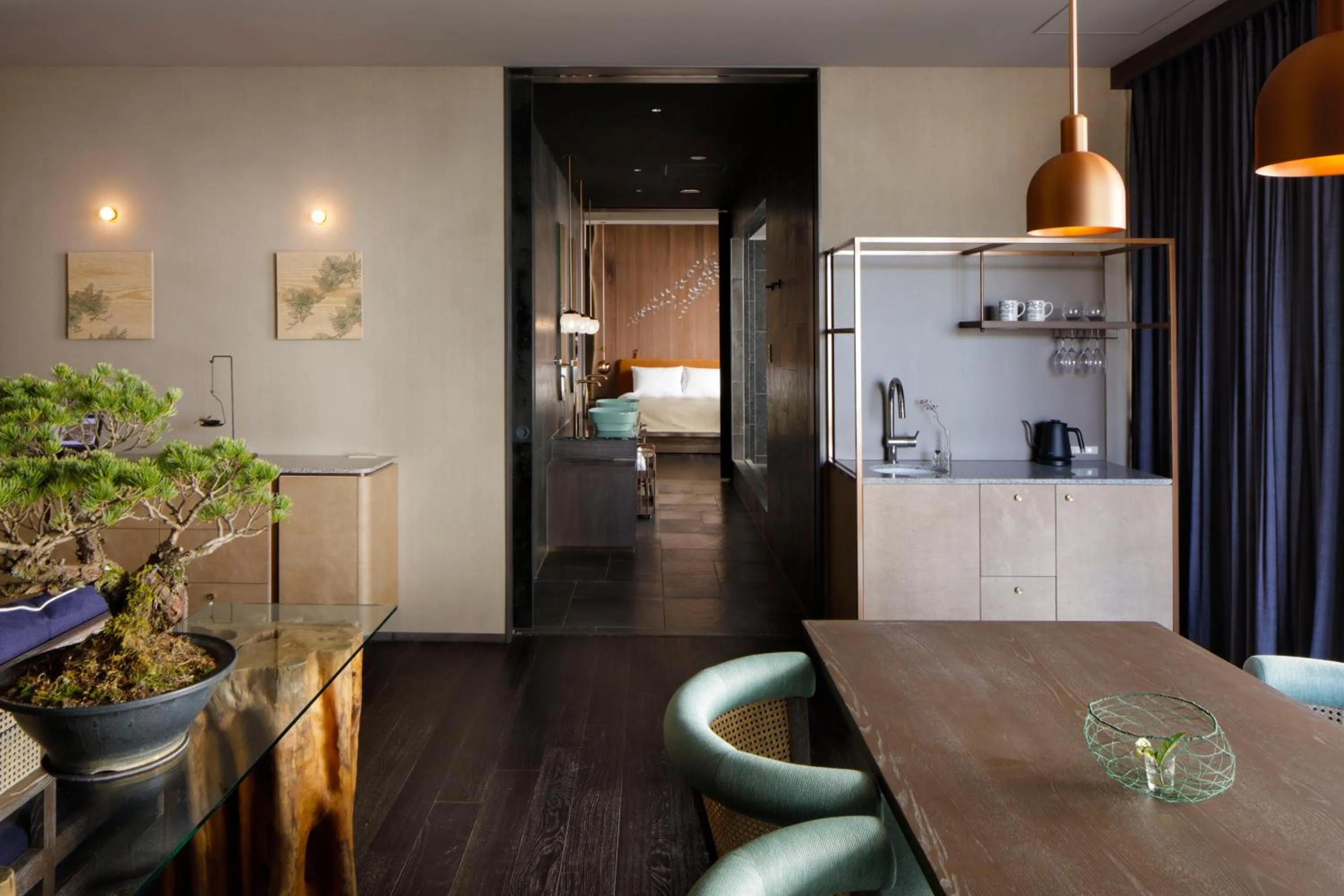 Living room in GOOD NATURE HOTEL KYOTO