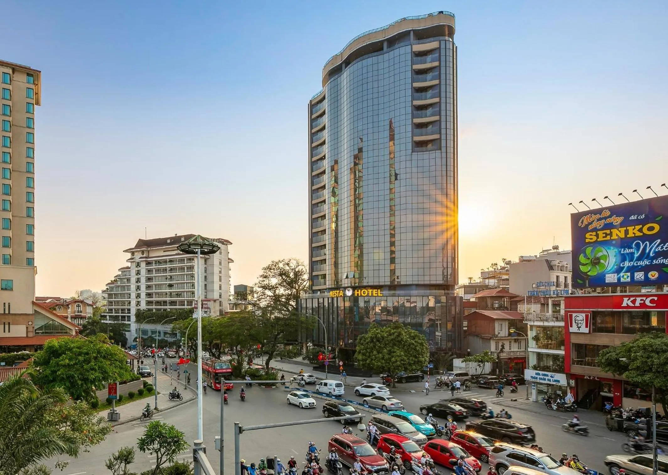 Property building in Nesta Hotel West Lake