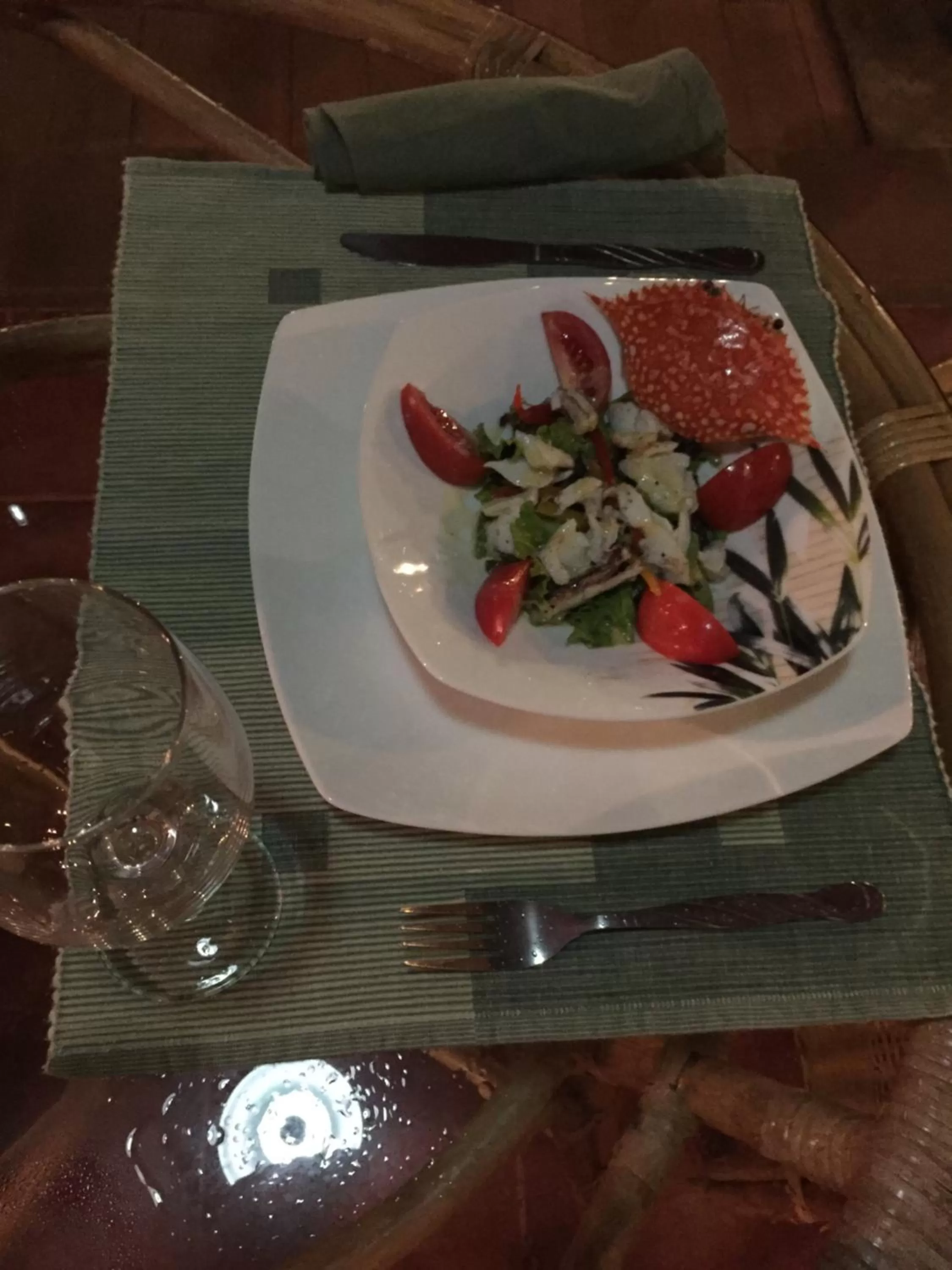 Food close-up in Le leopard d 'argent