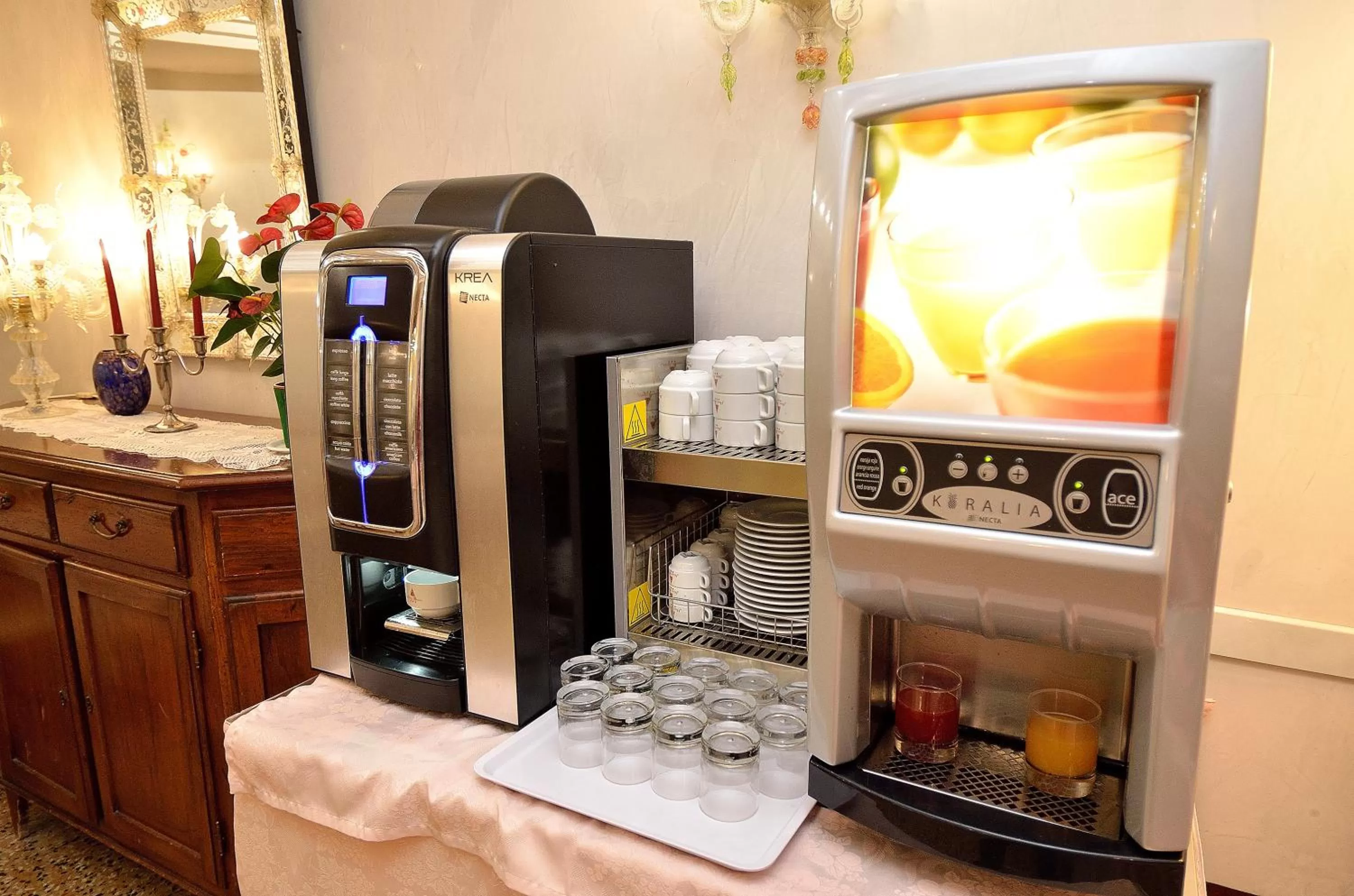 Decorative detail in Hotel Da Bruno