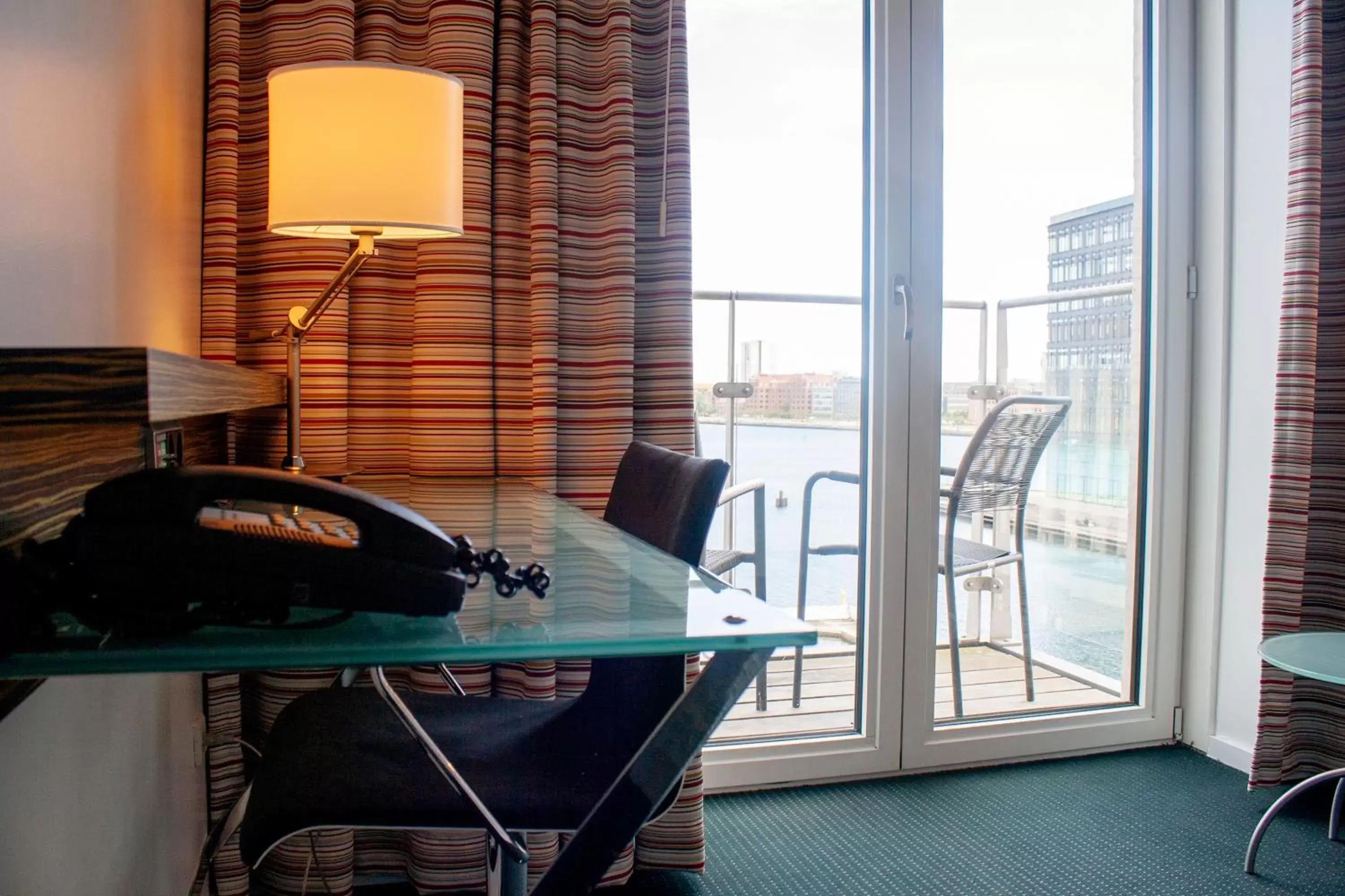 Balcony/Terrace in Copenhagen Island Hotel