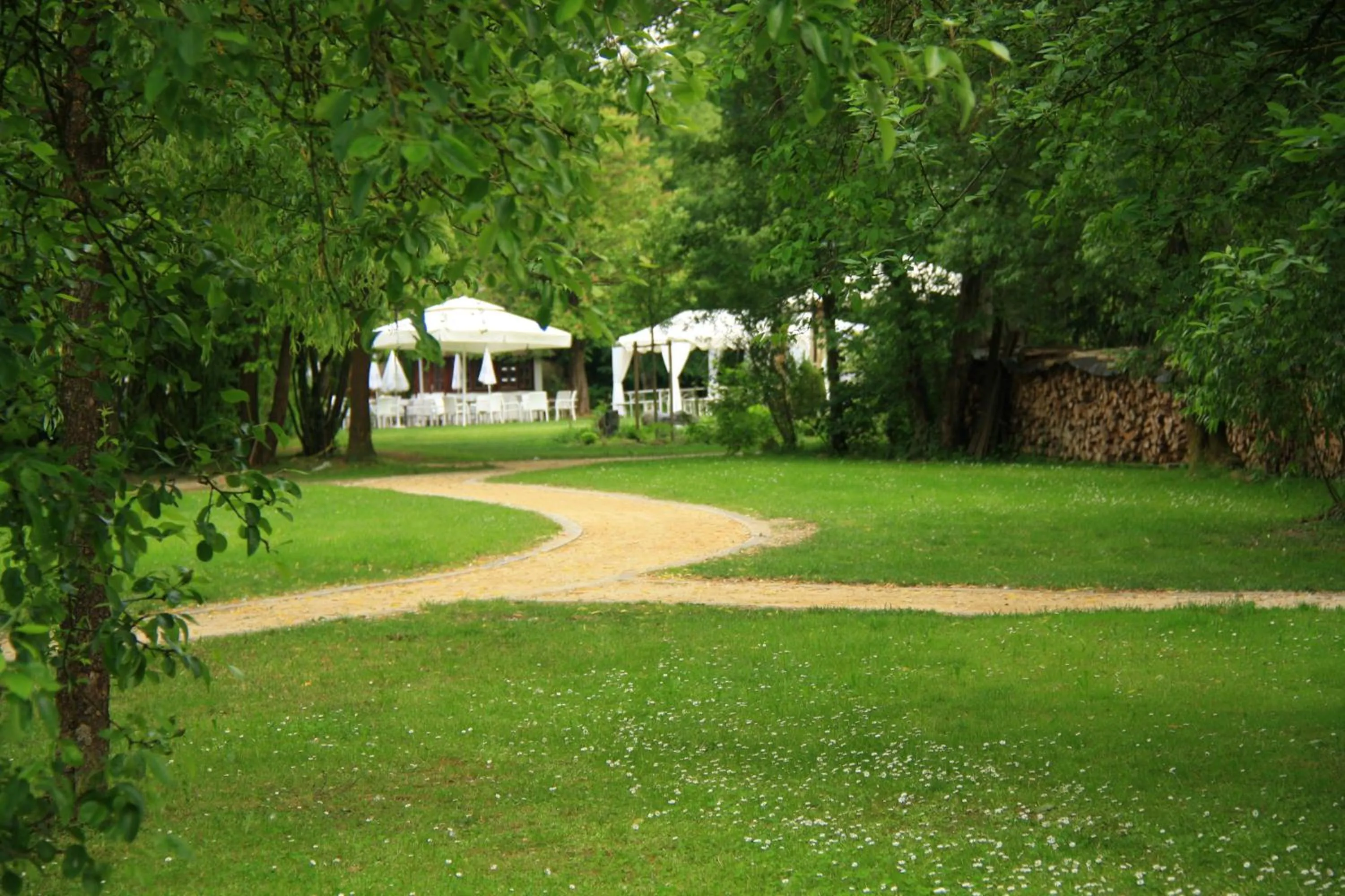 Garden in Parkhotel Schmid
