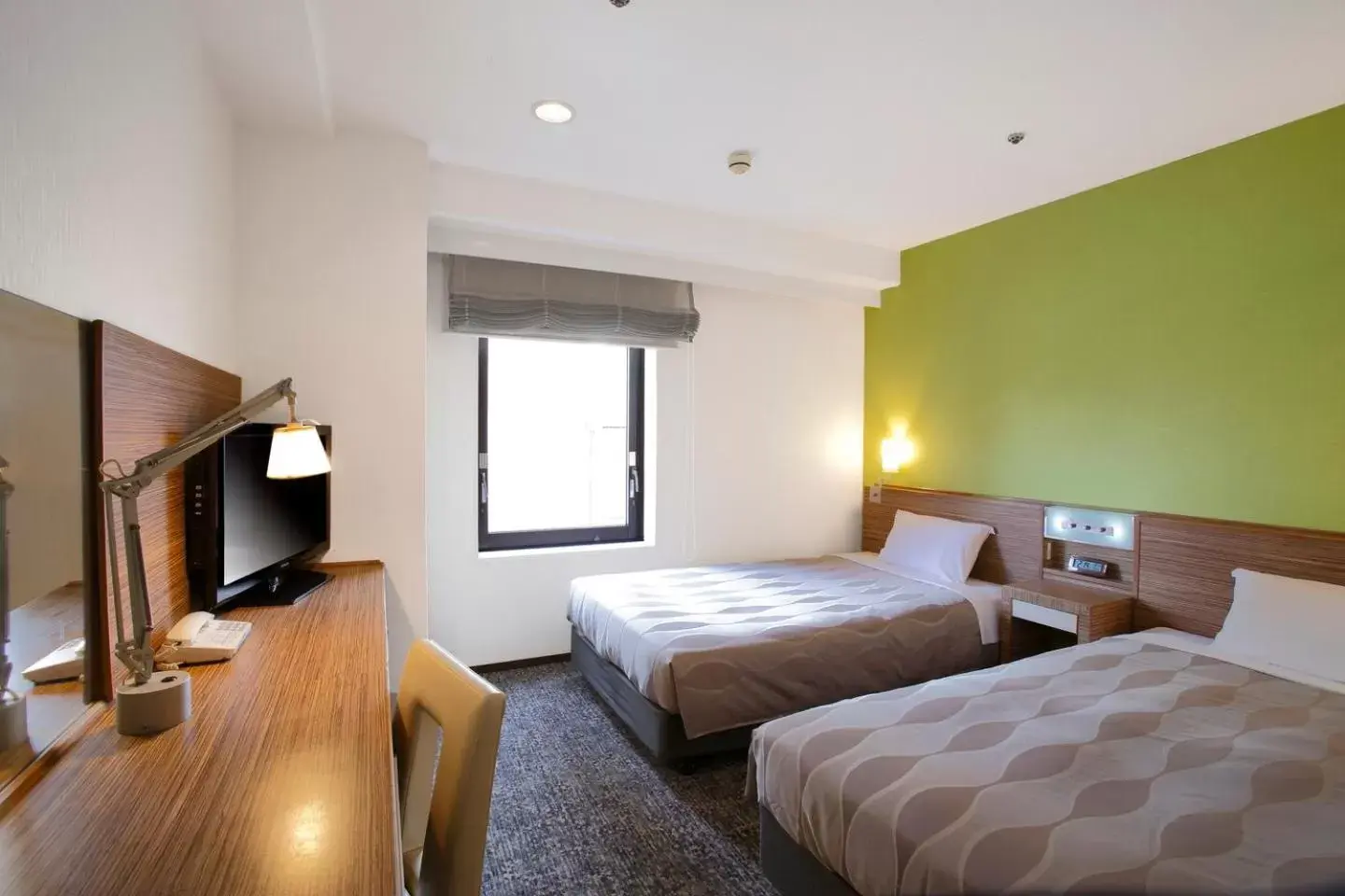 Bed in CYPRESS HOTEL Nagoya-eki Mae Bed in CYPRESS HOTEL Nagoya-eki Mae