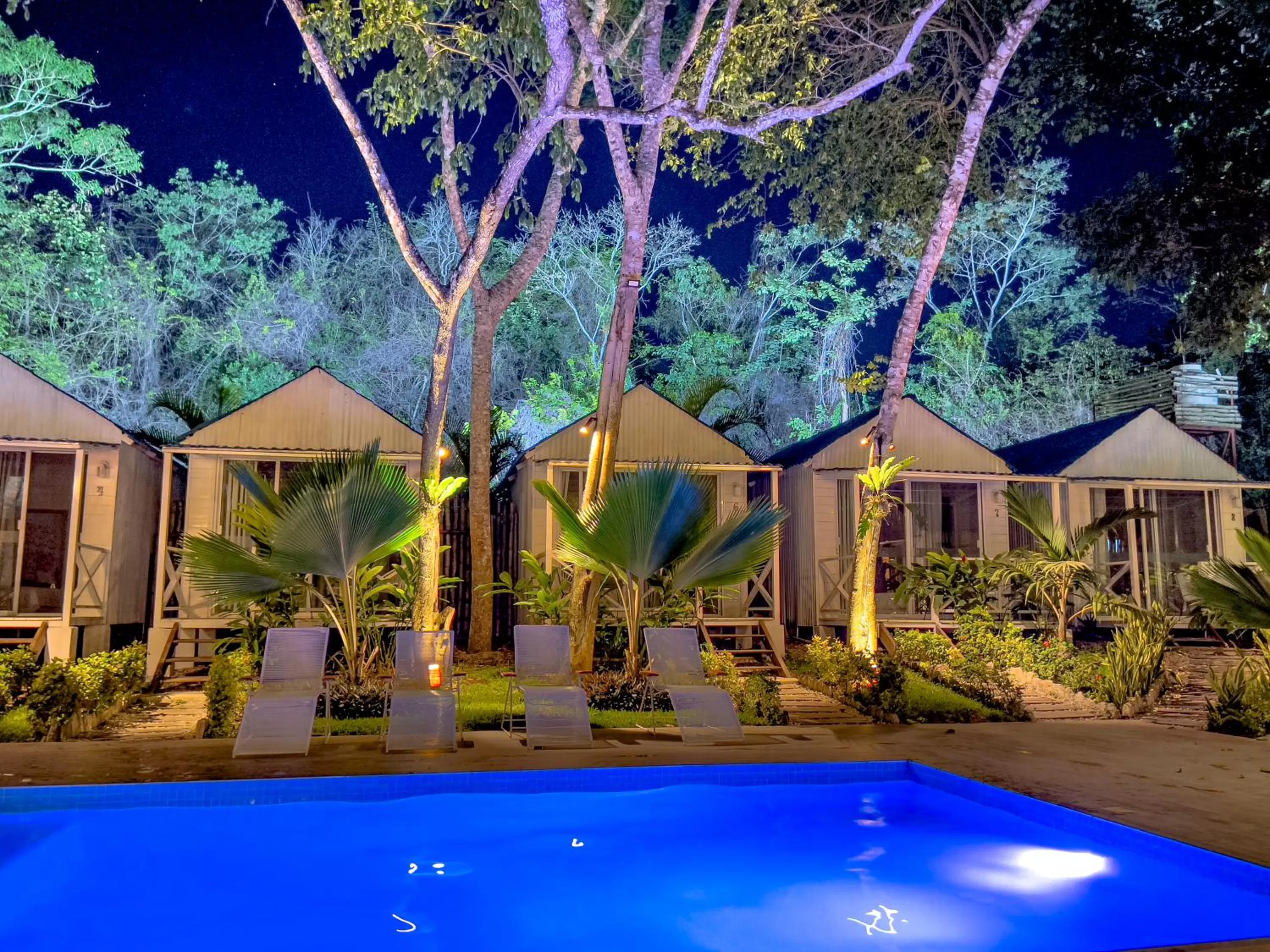 Pool view in Zensus Eco Boutique Hotel