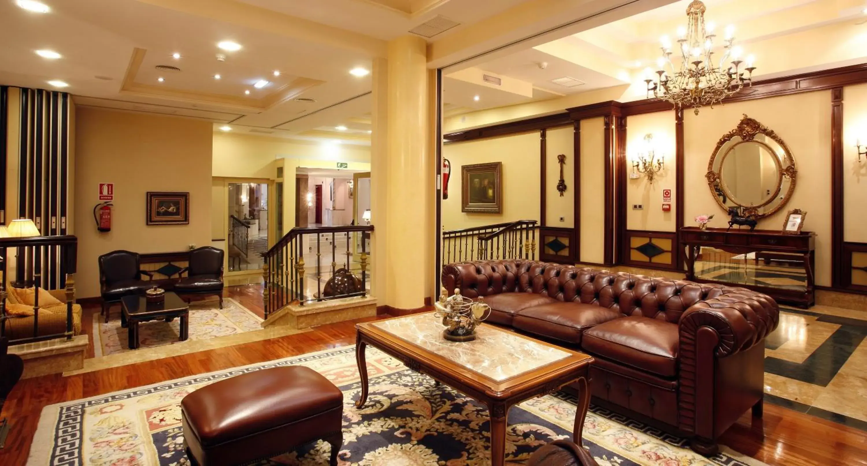 Lobby or reception in Hotel Alcomar Lobby or reception in Hotel Alcomar