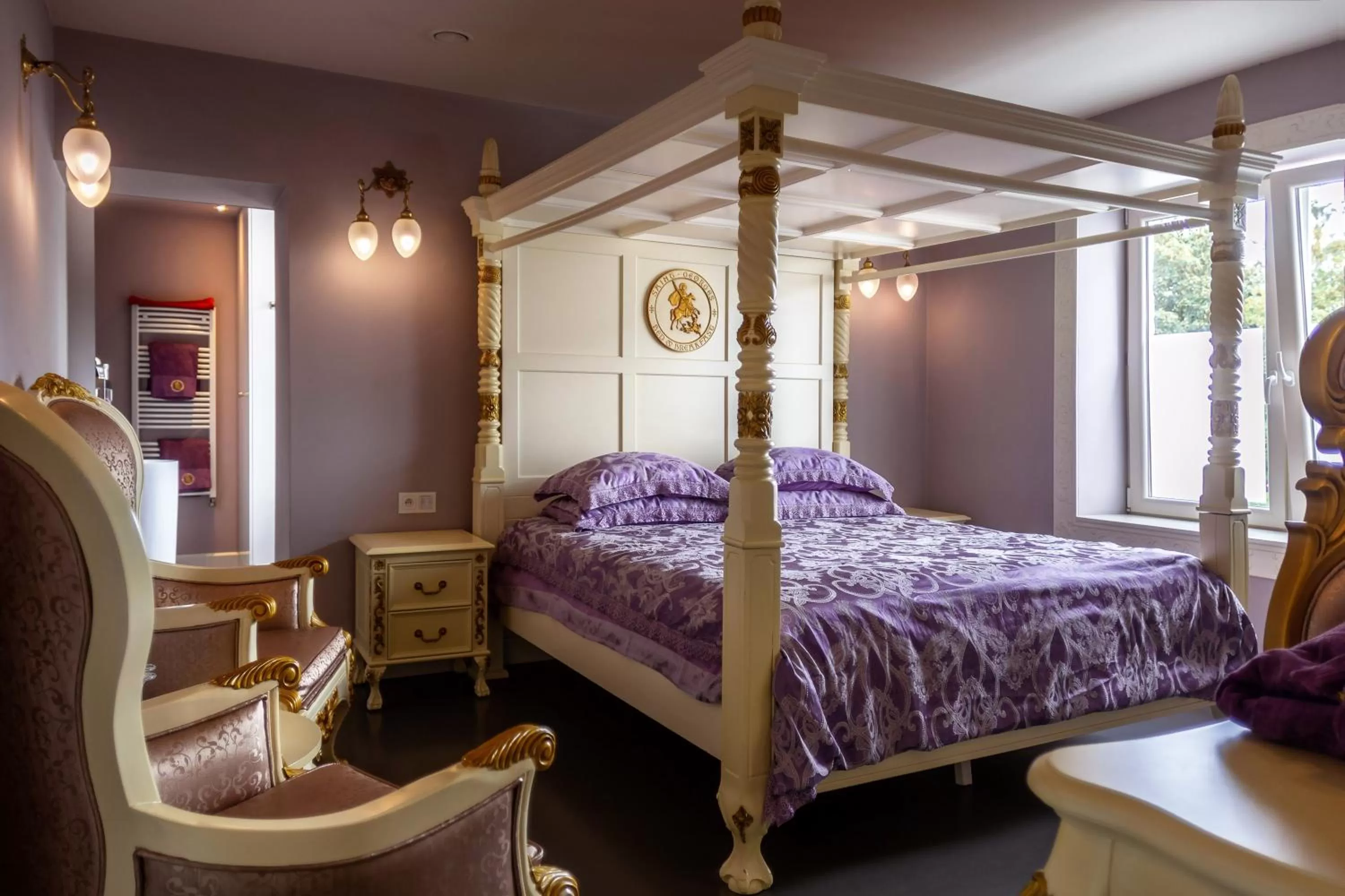 Bed in B&B Saint-Georges -Located in the city centre of Bruges-