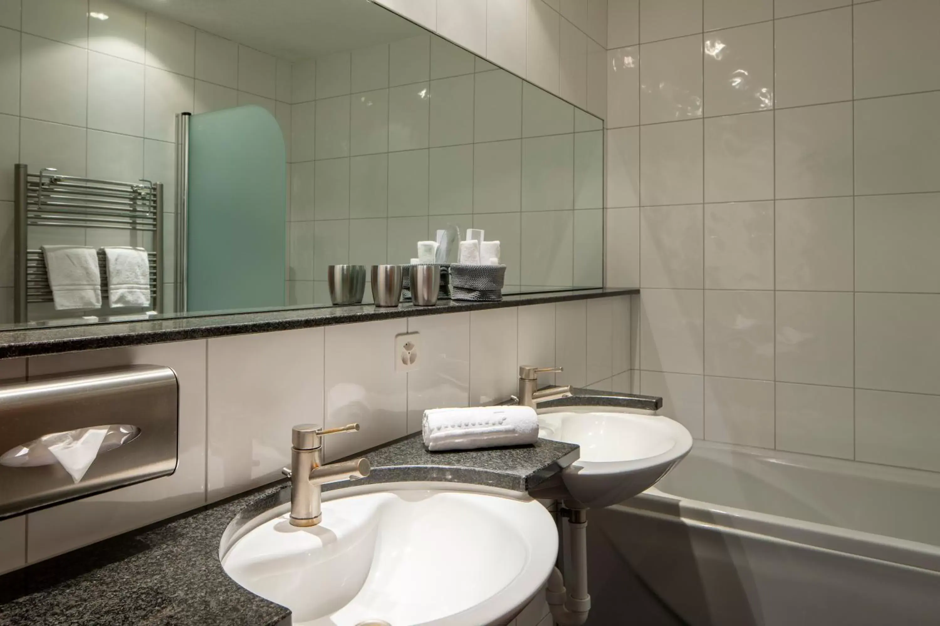 Bathroom in Cristallo Arosa Hotel