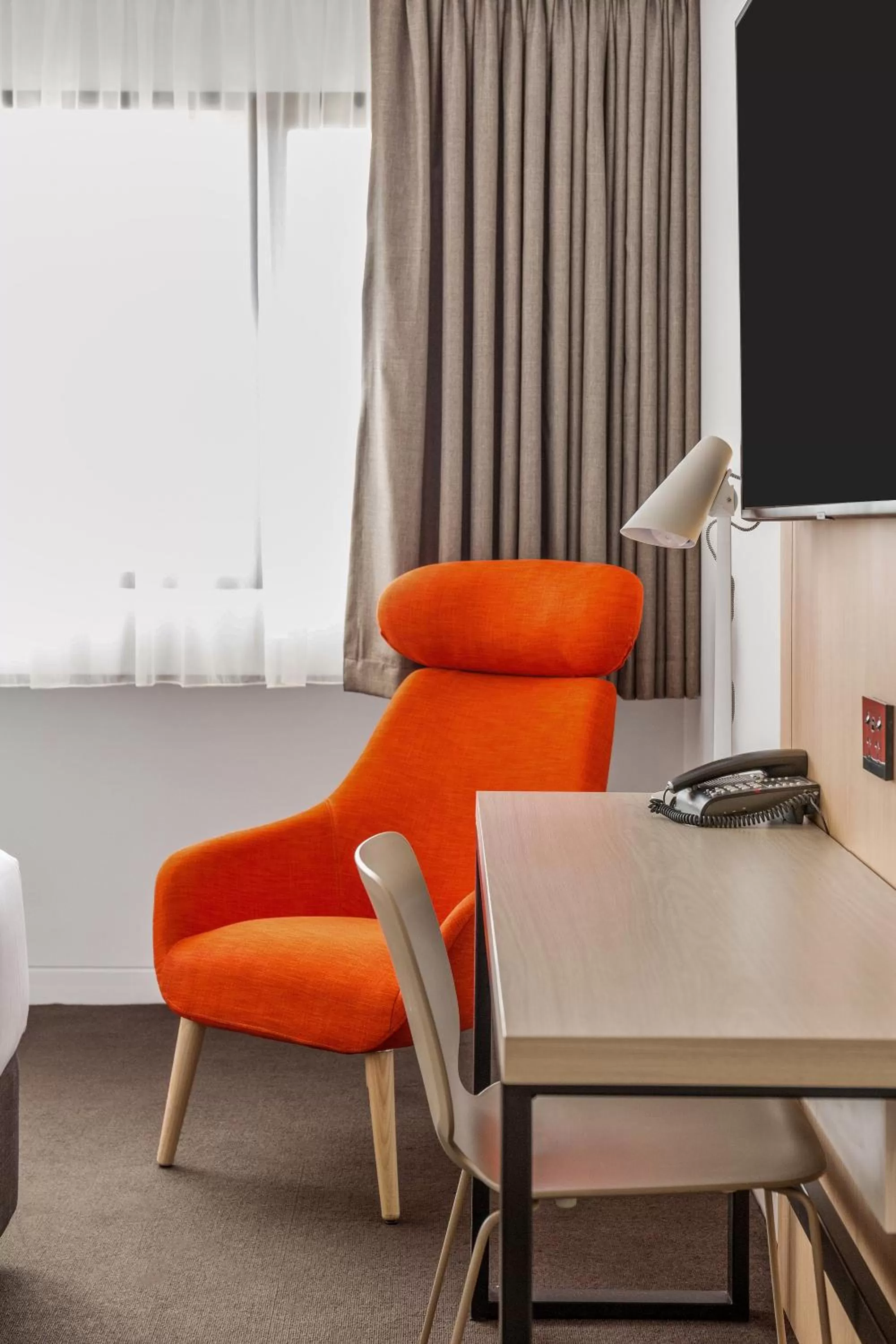 Seating area in Jasper Boutique Hotel