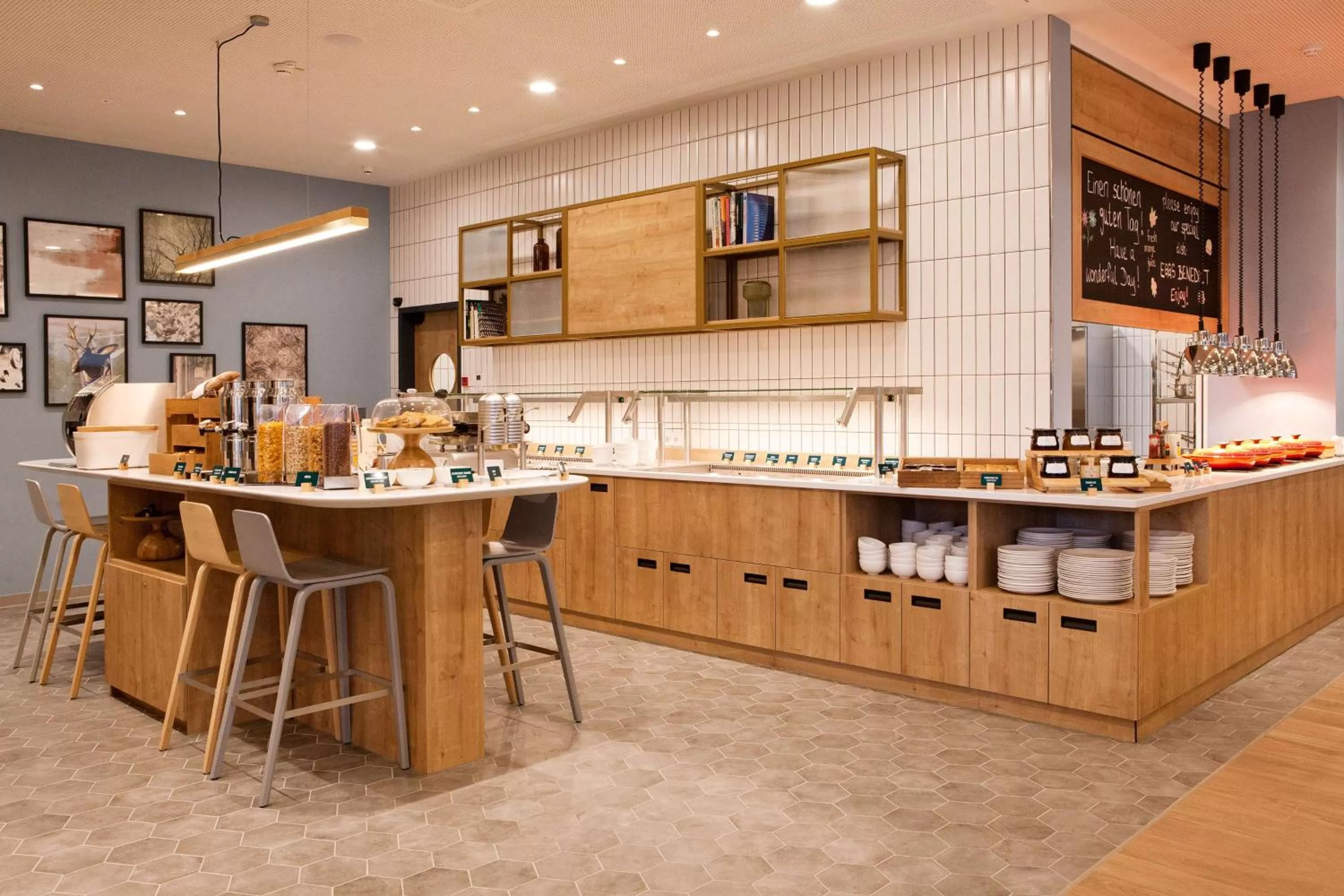 Breakfast in Hilton Garden Inn Munich Messe