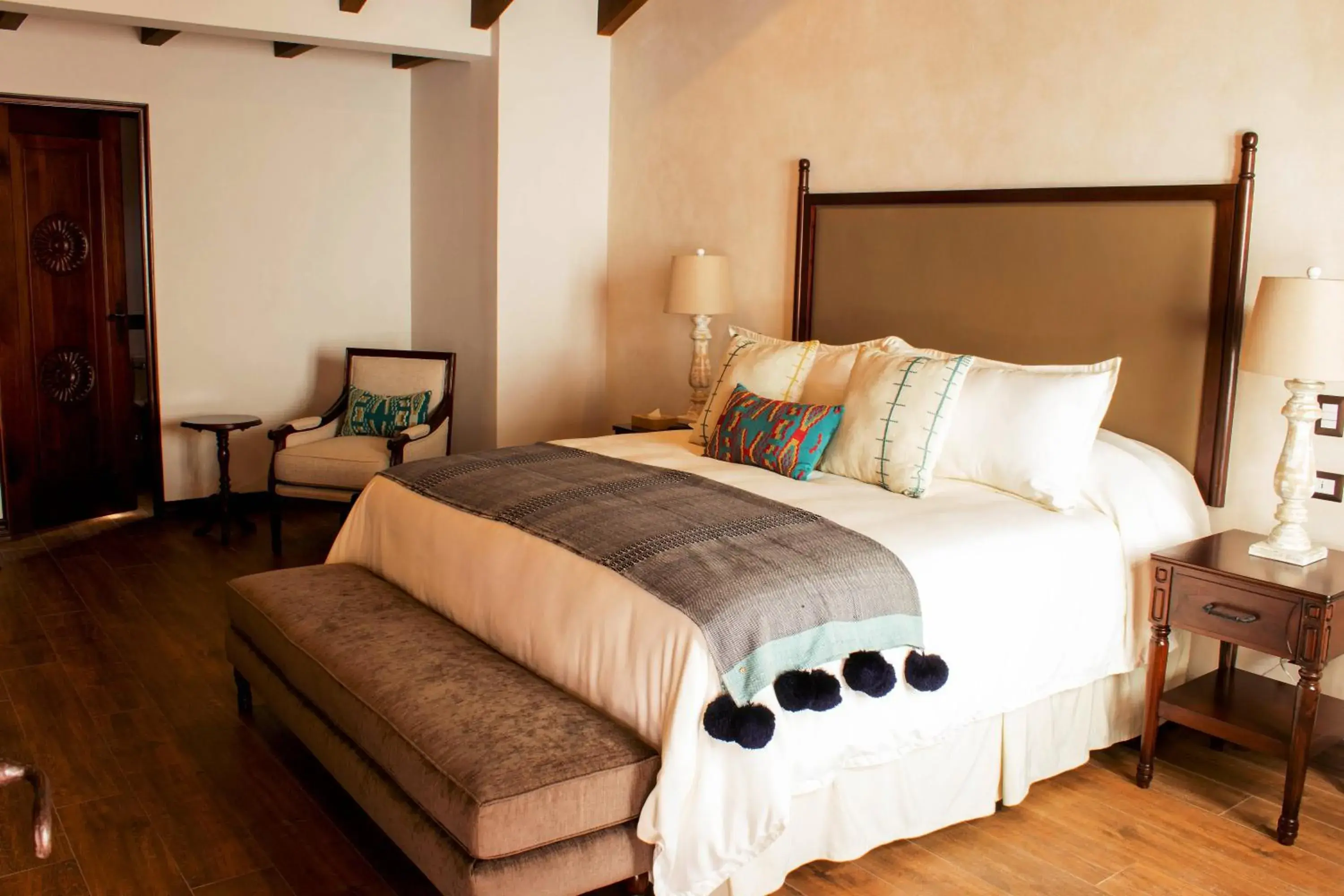 Bed in Hotel Boutique Los Pasos & Spa