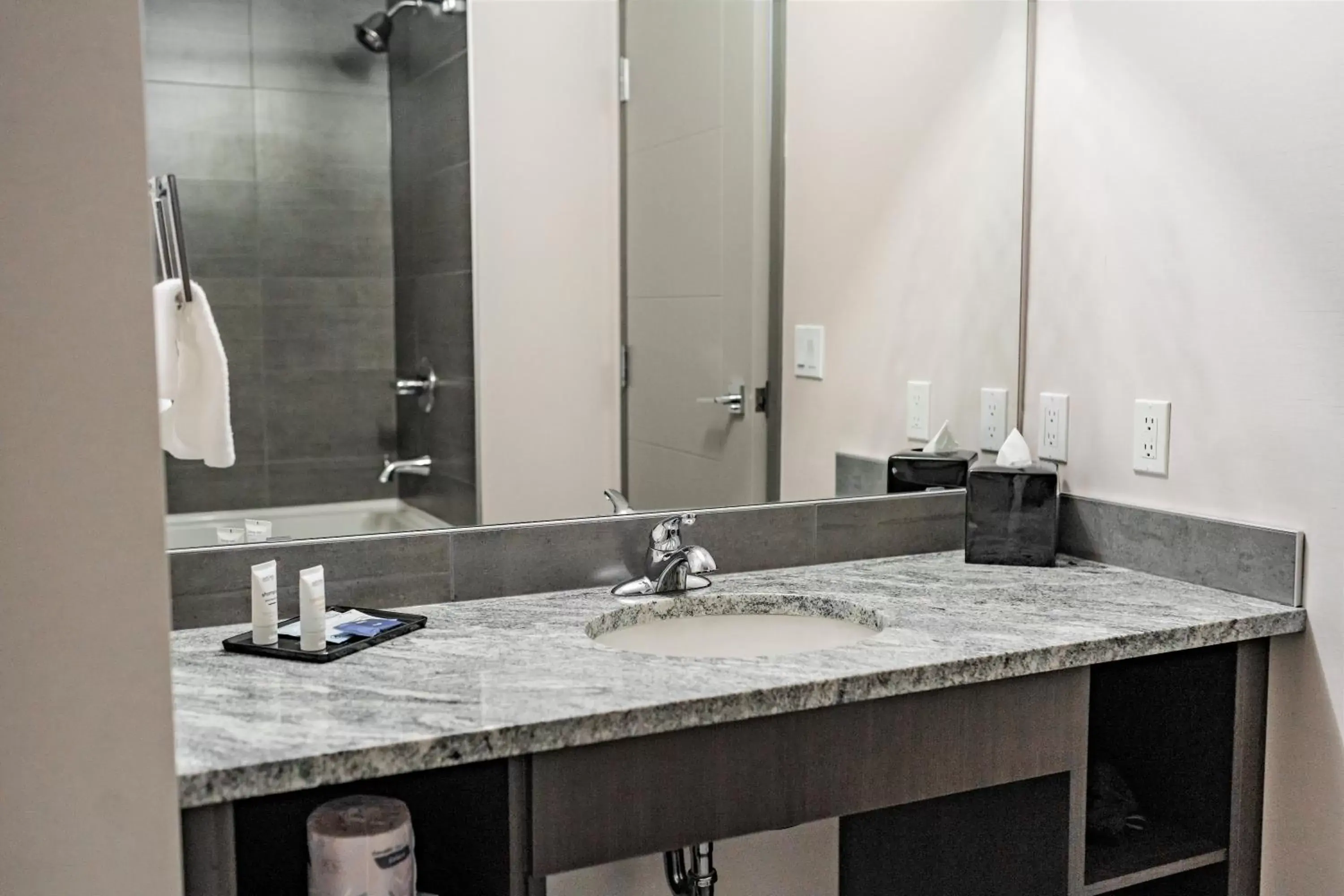 Bathroom in Park Inn by Radisson Leduc AB