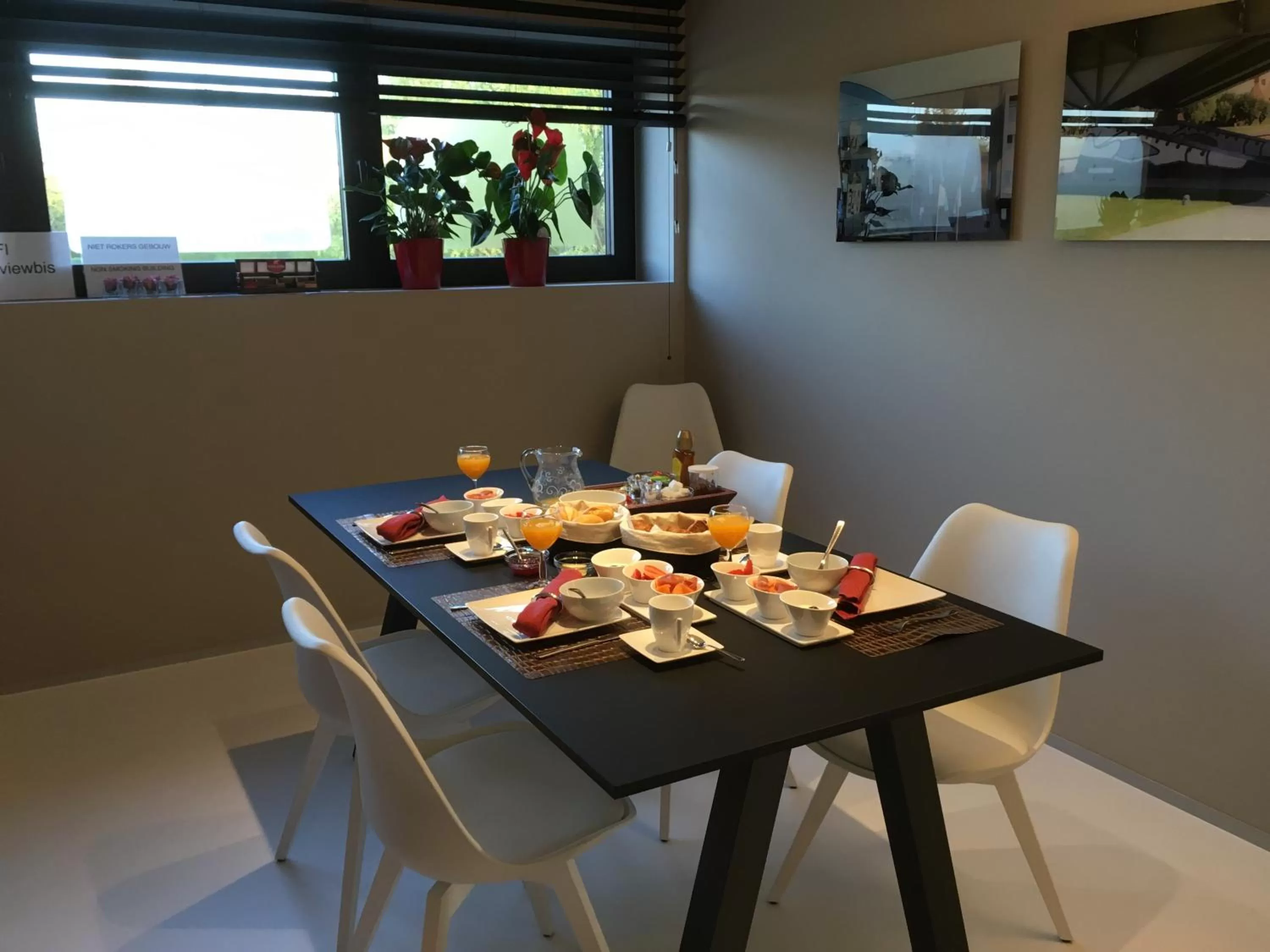 Food close-up in B&B The View Bis