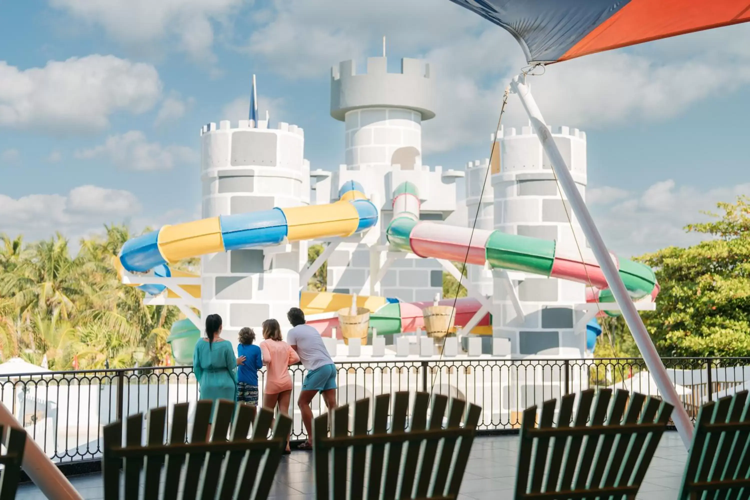 Aqua park in Seadust Cancun Family Resort - All Inclusive