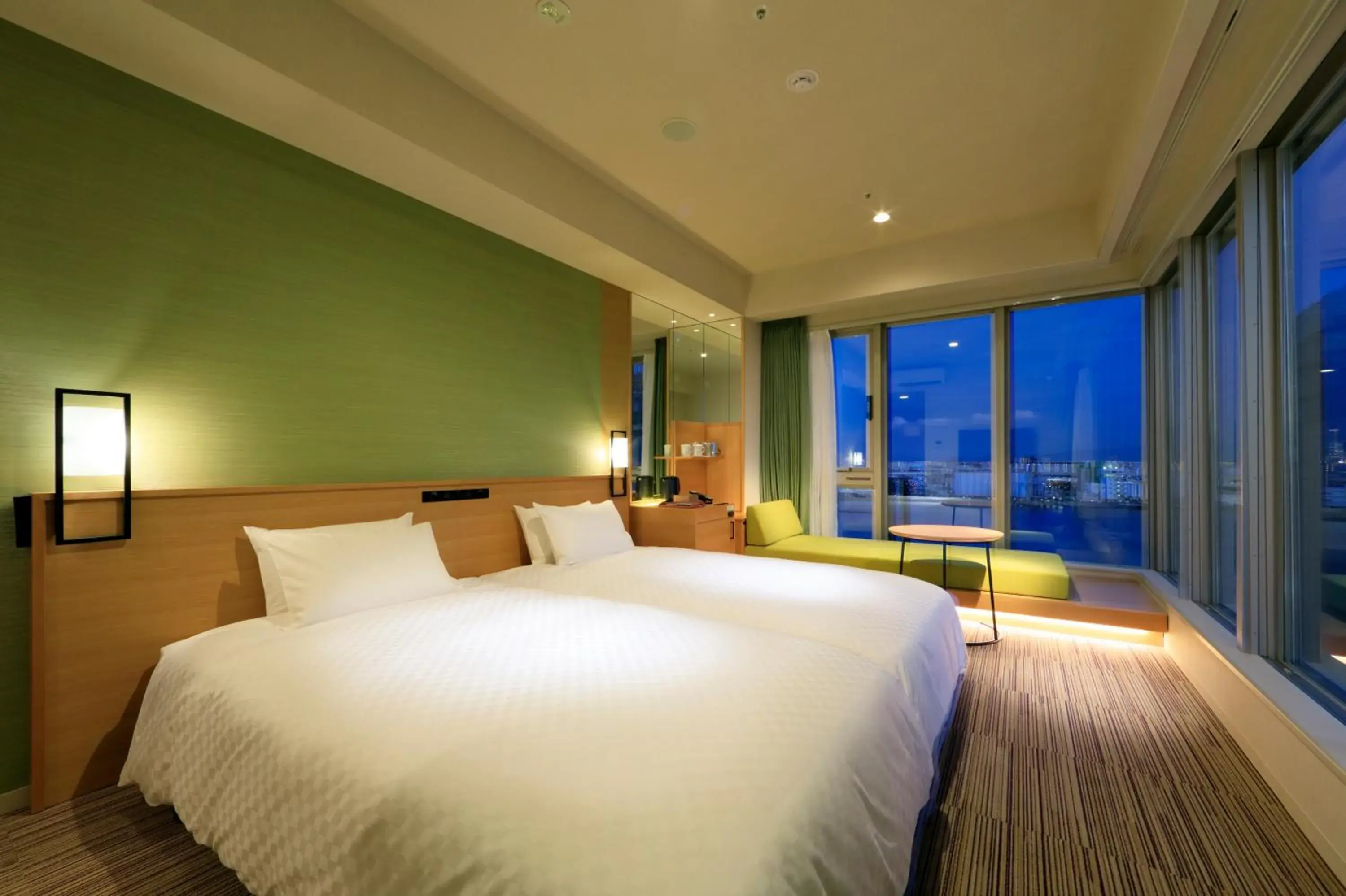 Bed in The Singulari Hotel & Skyspa at Universal Studios Japan