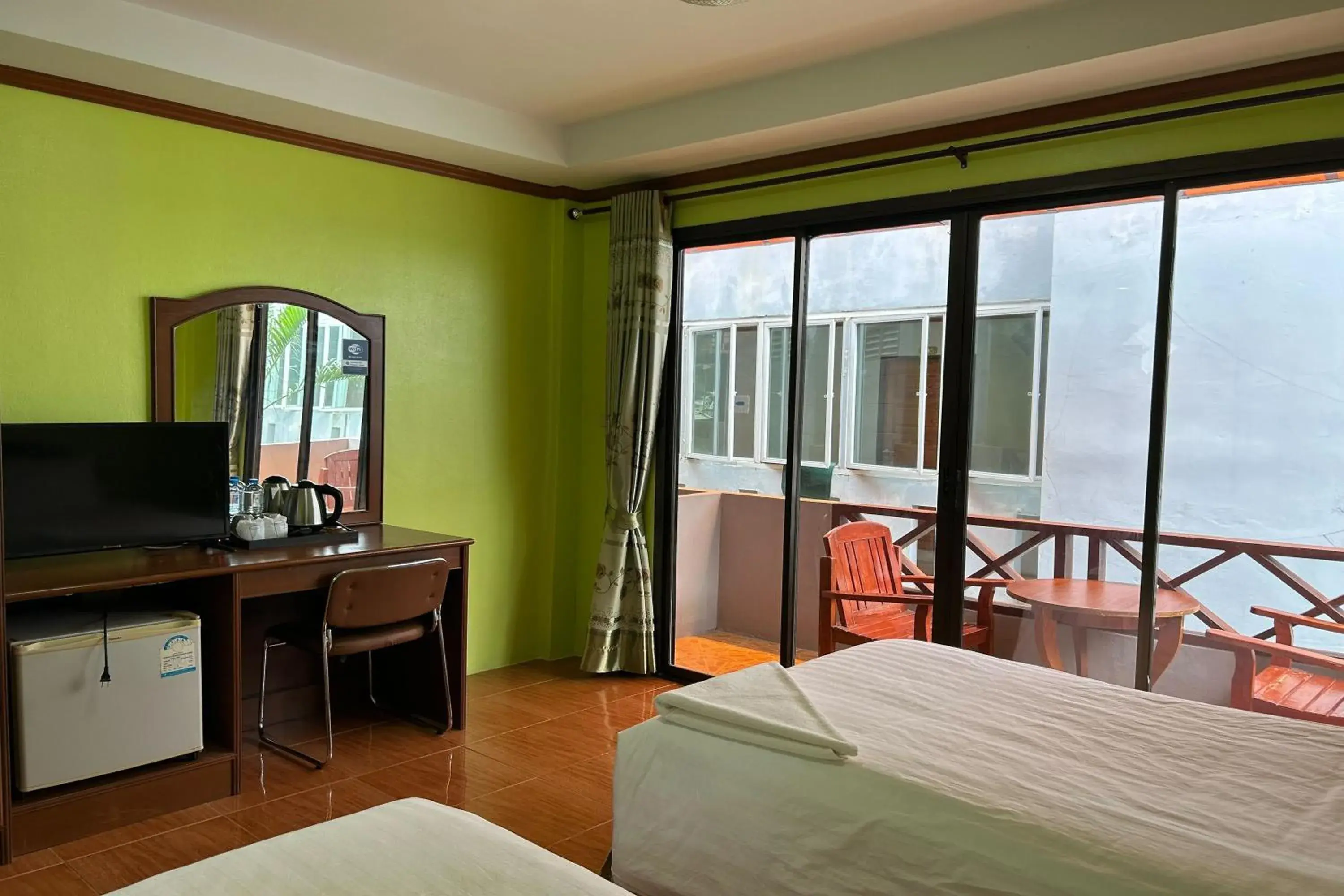 Bedroom, Bed in Me Mee Place & Tour Krabi