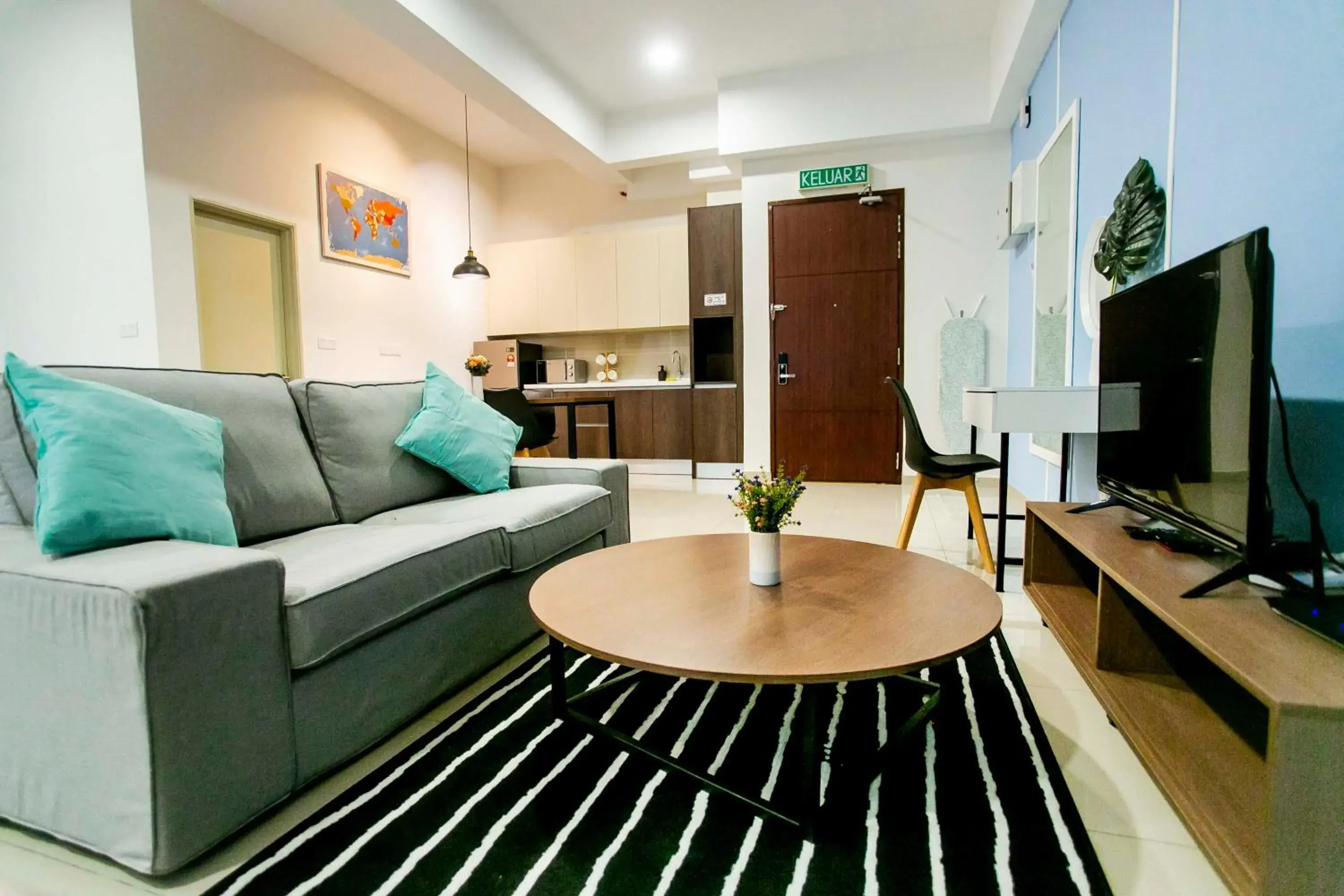 Seating Area in Aurora Pavilion Bukit Jalil by Ody Suites