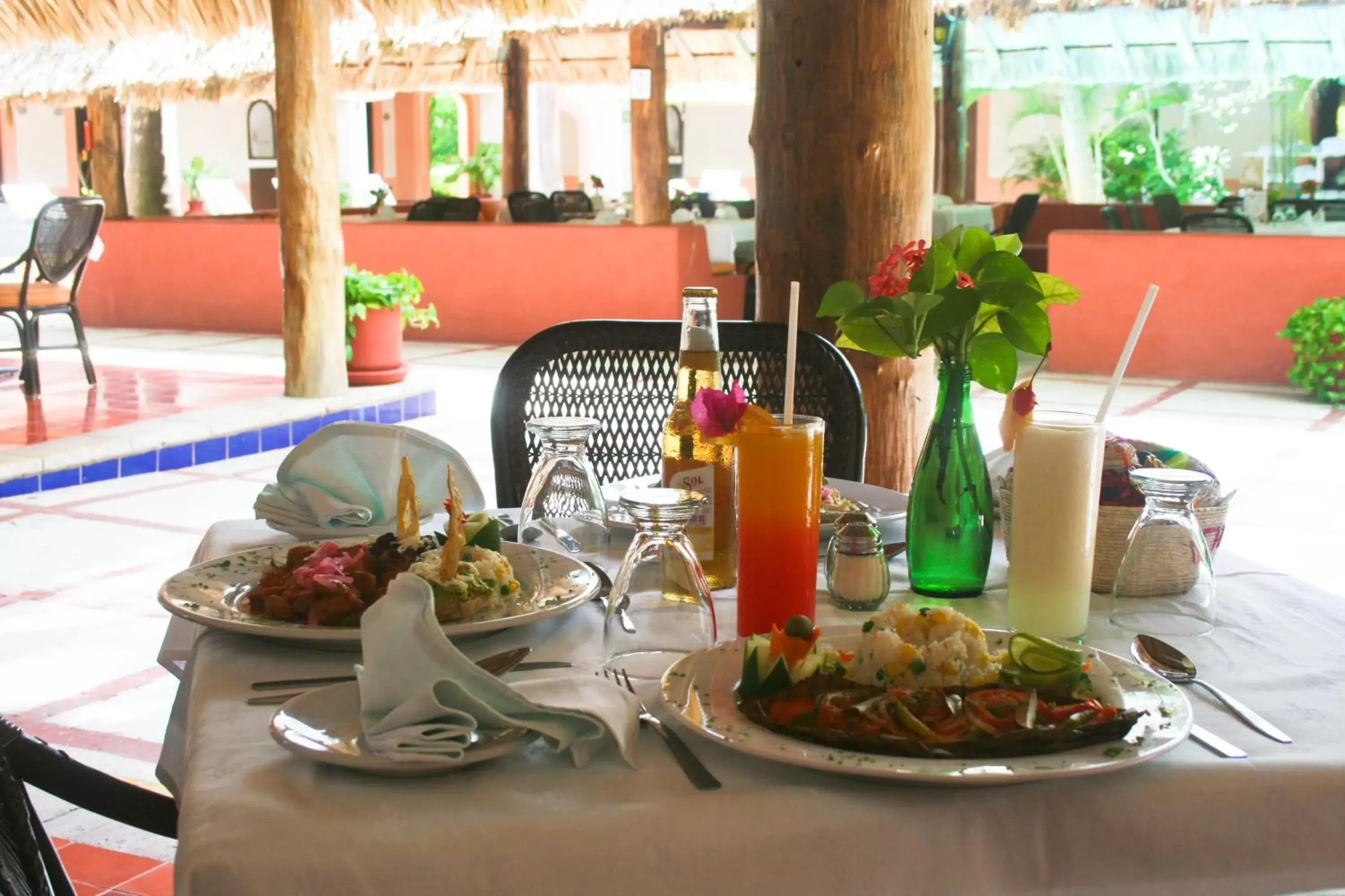 Food close-up in Villas Arqueologicas Chichen Itza