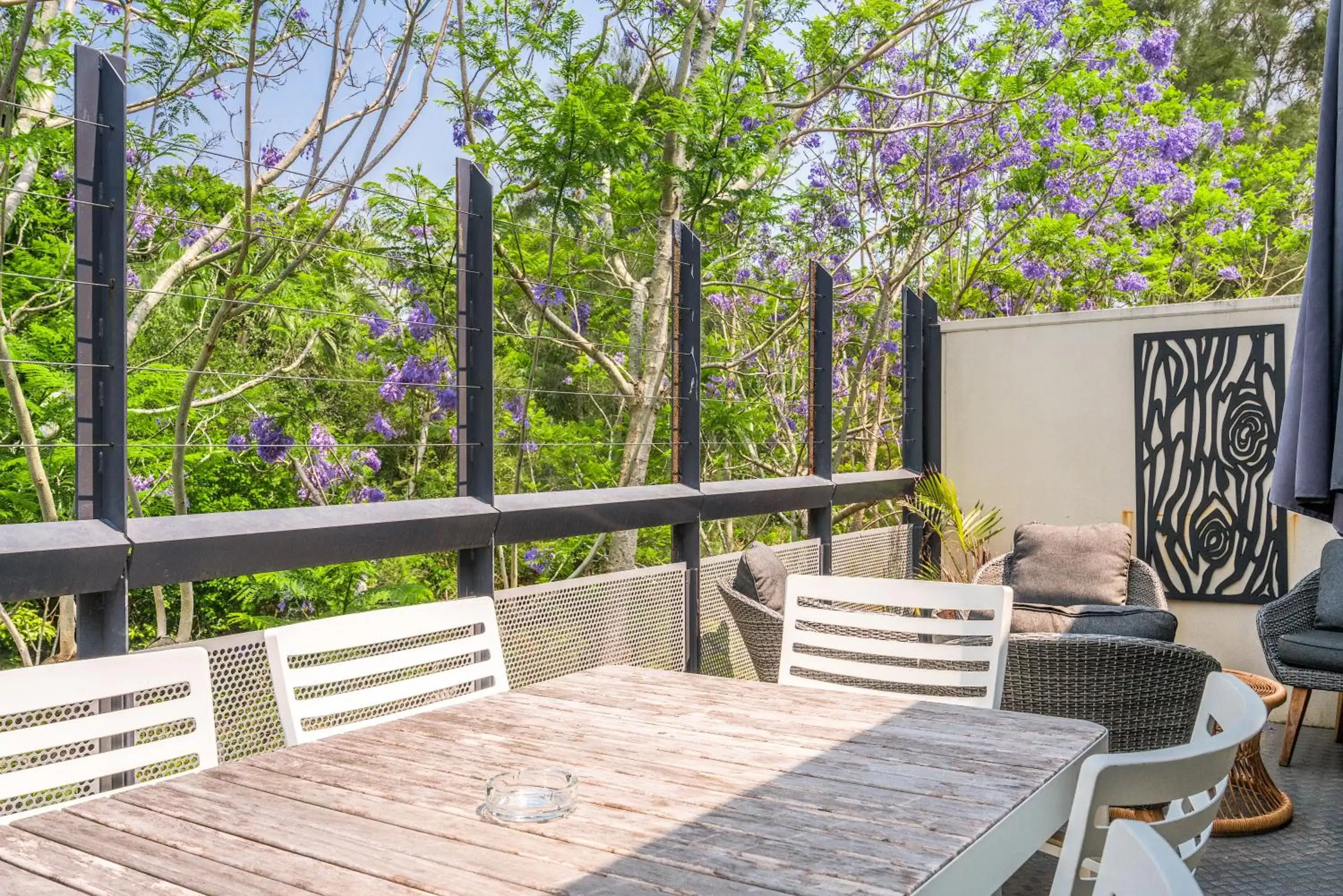 Balcony/Terrace in Byron Butter Factory Apartments