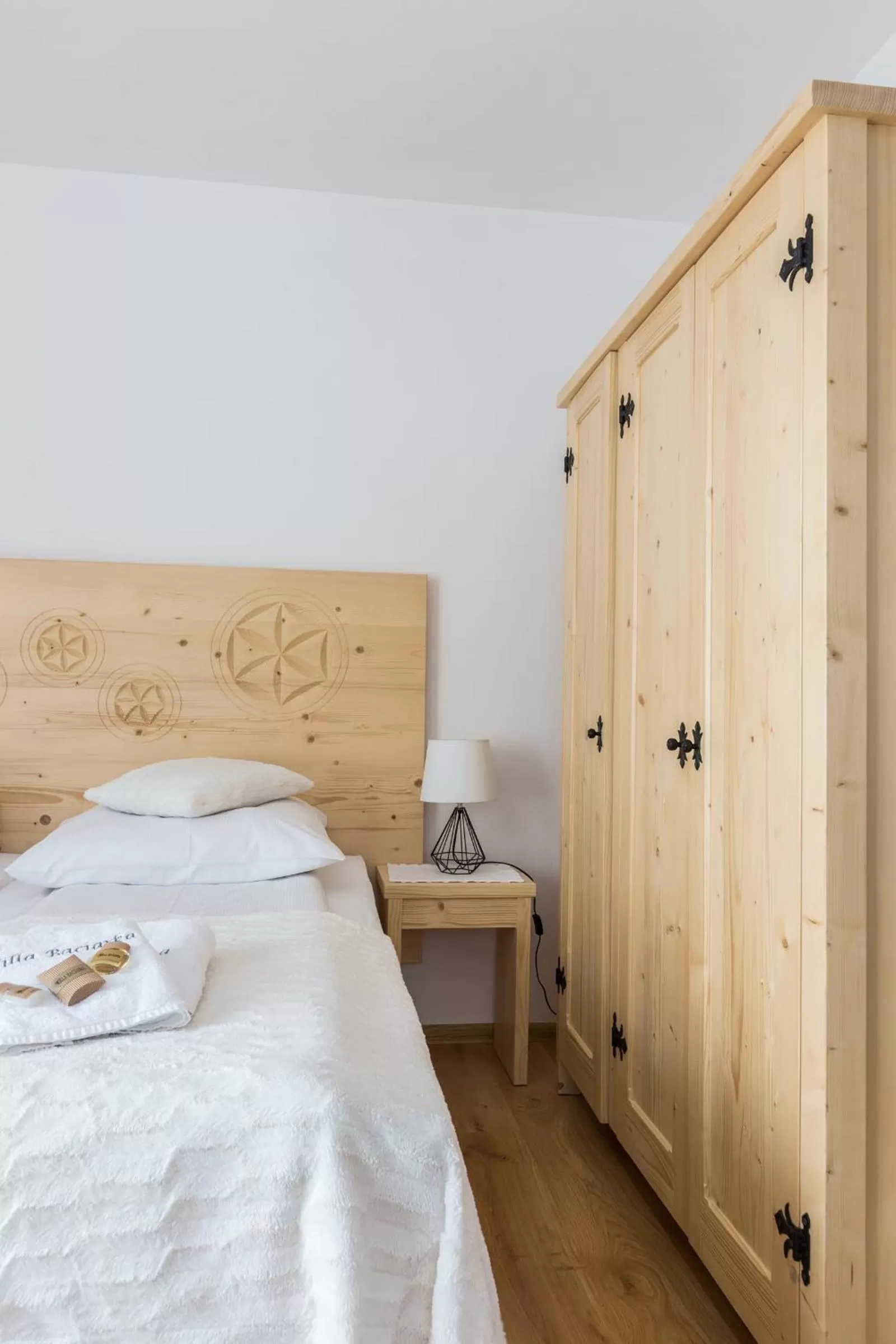 Photo of the whole room, Bed in Willa Baciarka-basen, sauny i jacuzzi