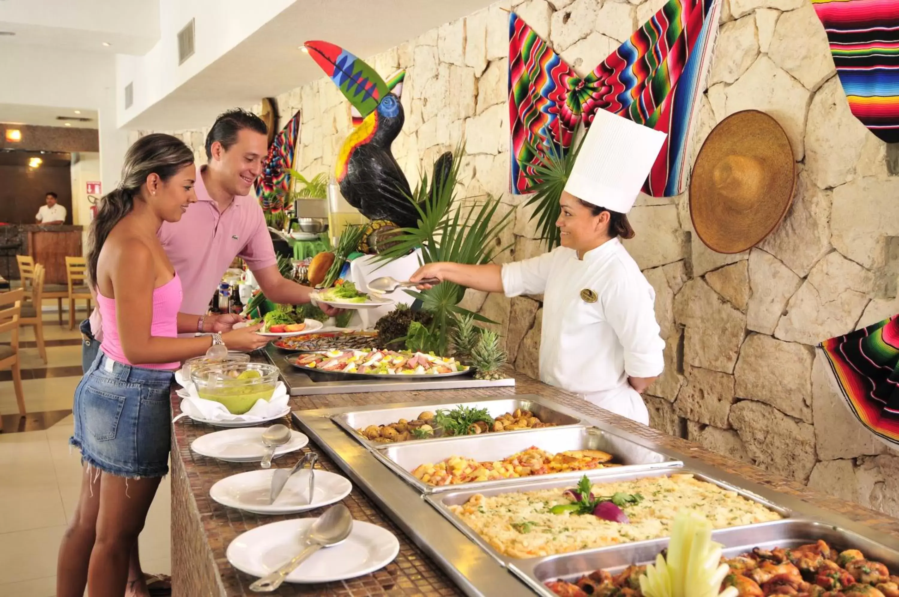 Restaurant/places to eat in Tukan Hotel Playa del Carmen