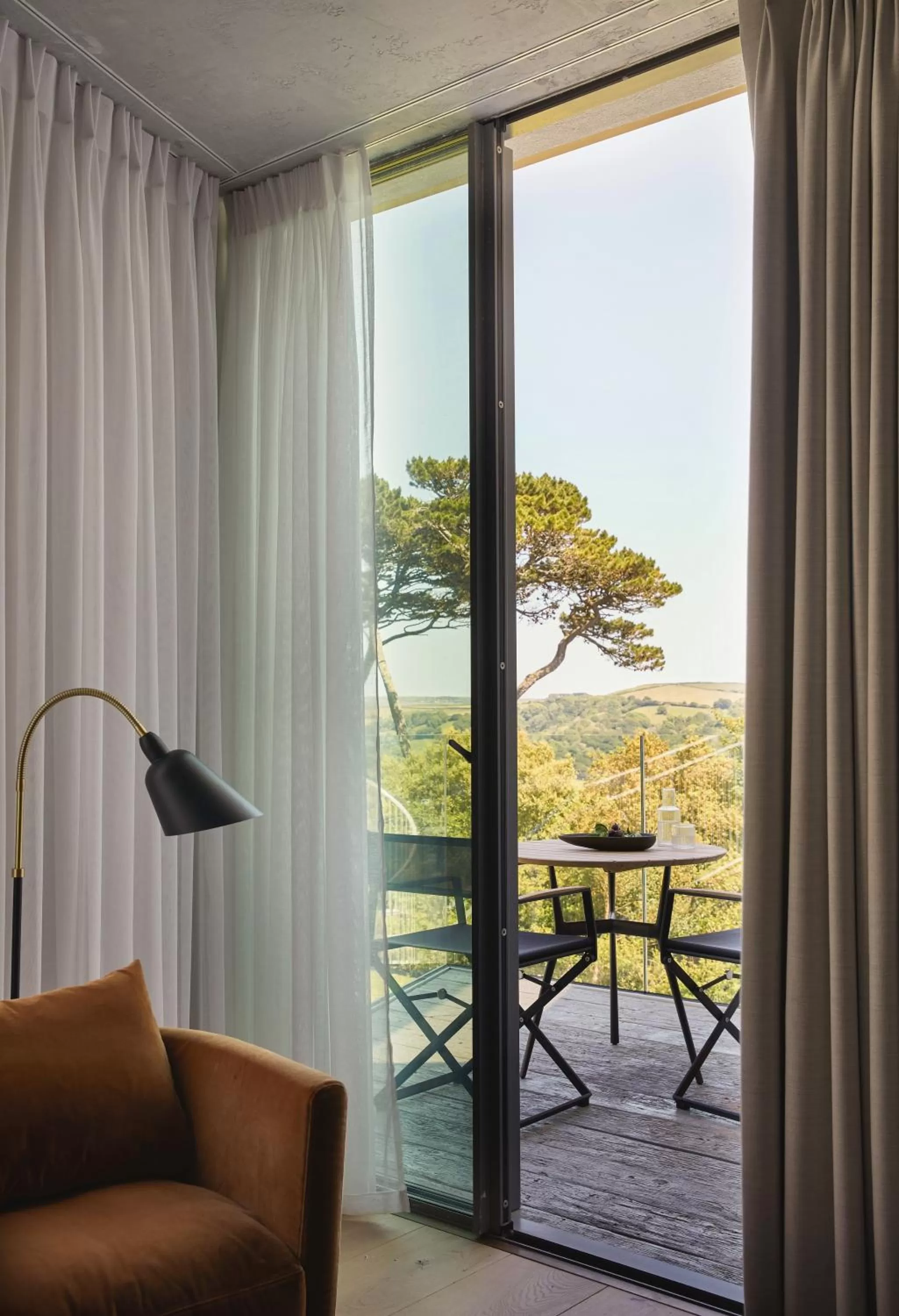 View (from property/room) in Fowey Hall Hotel