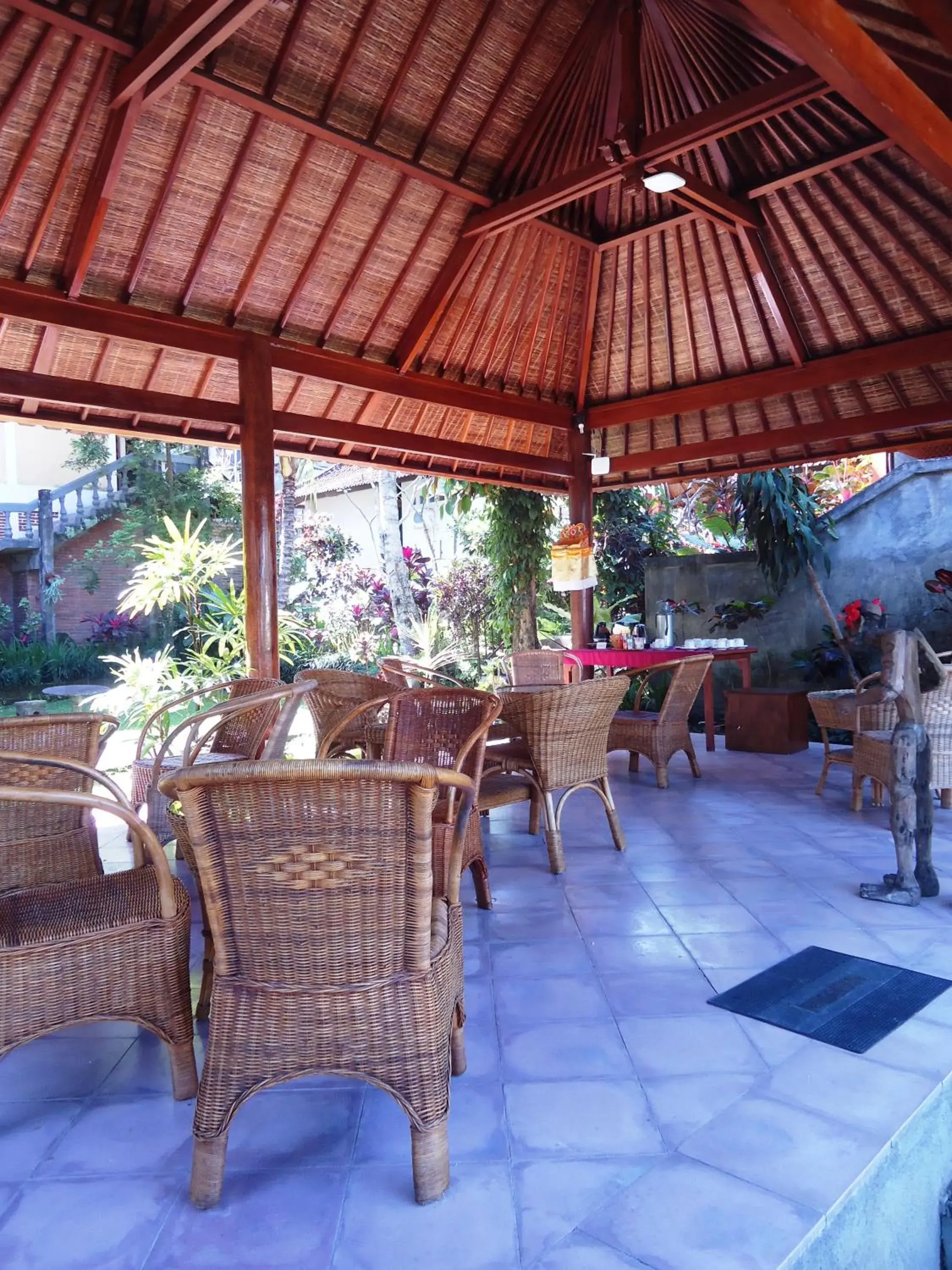 Patio in Argasoka Bungalows