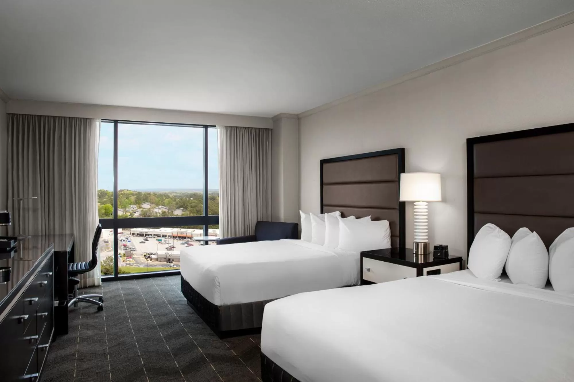 Bed in Hyatt Regency Birmingham - The Wynfrey Hotel